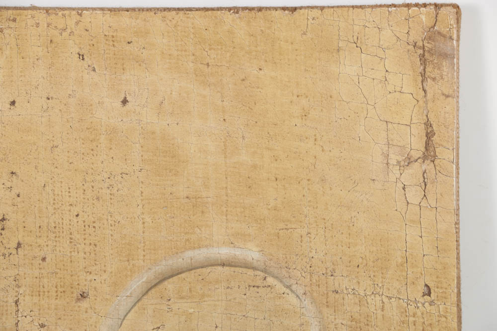 Jacques Lamy Fresco Painting on Burlap of Still Life