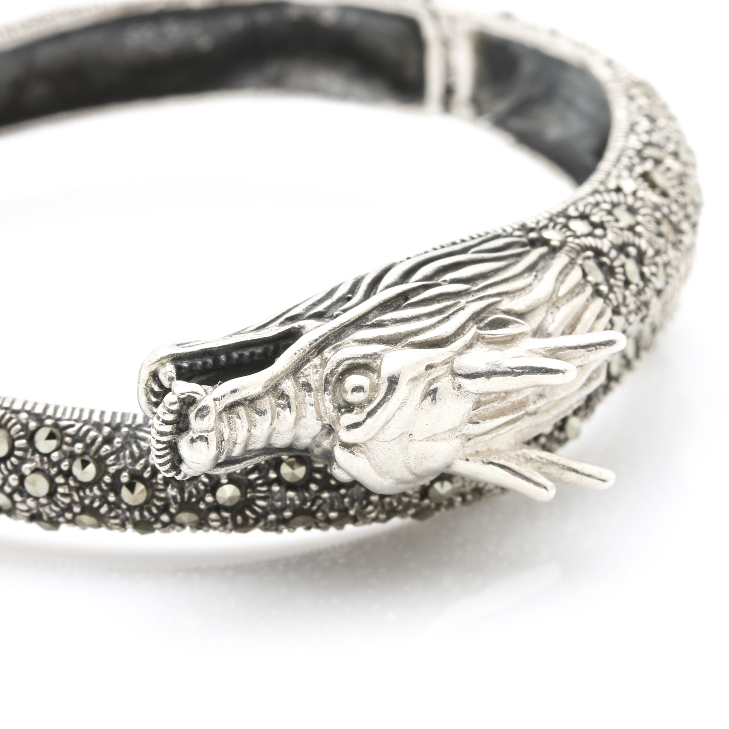 Sterling Silver Bracelet and Calling Card Case