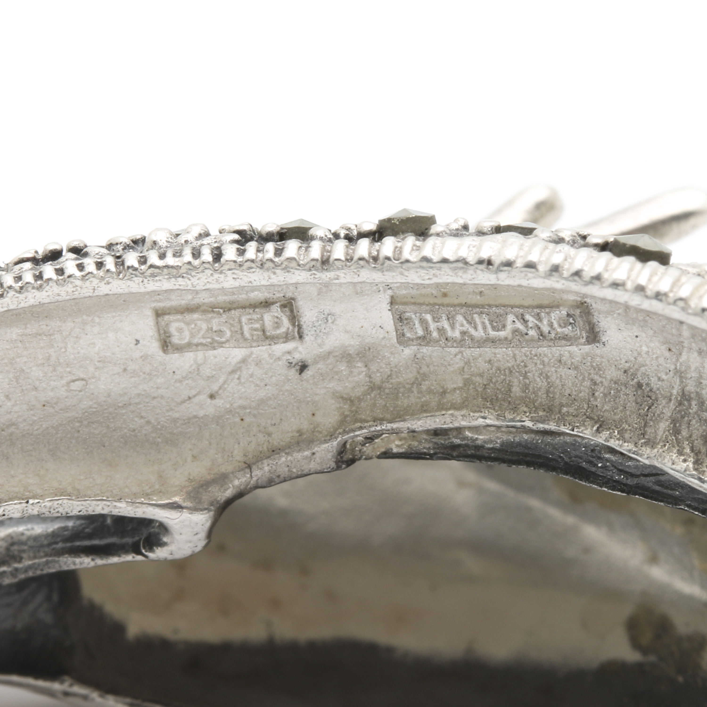 Sterling Silver Bracelet and Calling Card Case