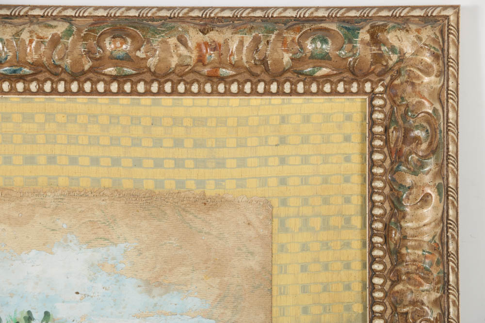 Jacques Lamy Mixed Media Composition on Board of a Flowering Tree