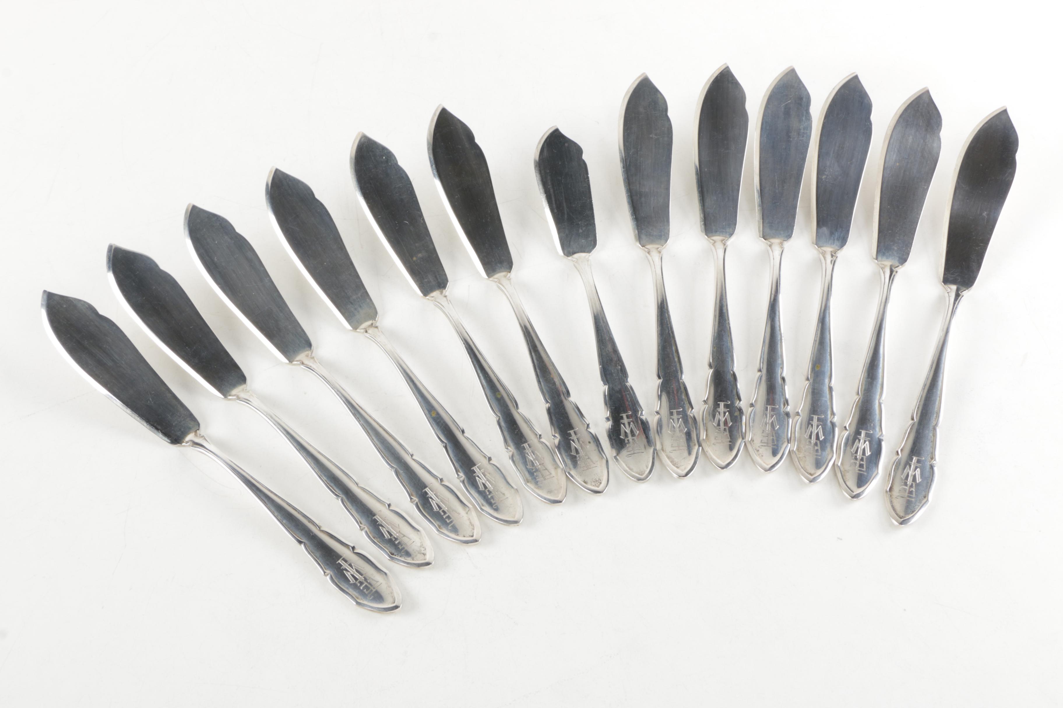 800 Silver Flatware Set