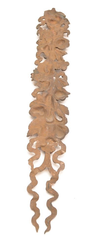 Cast Iron Floral Wall Hanging