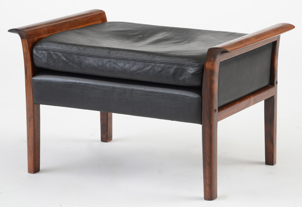 Hans Olsen for Vatne Mobler Lounge Chair and Ottoman