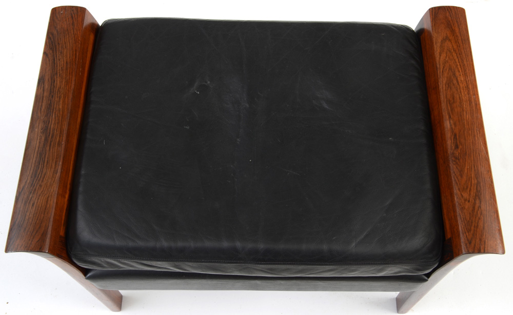 Hans Olsen for Vatne Mobler Lounge Chair and Ottoman