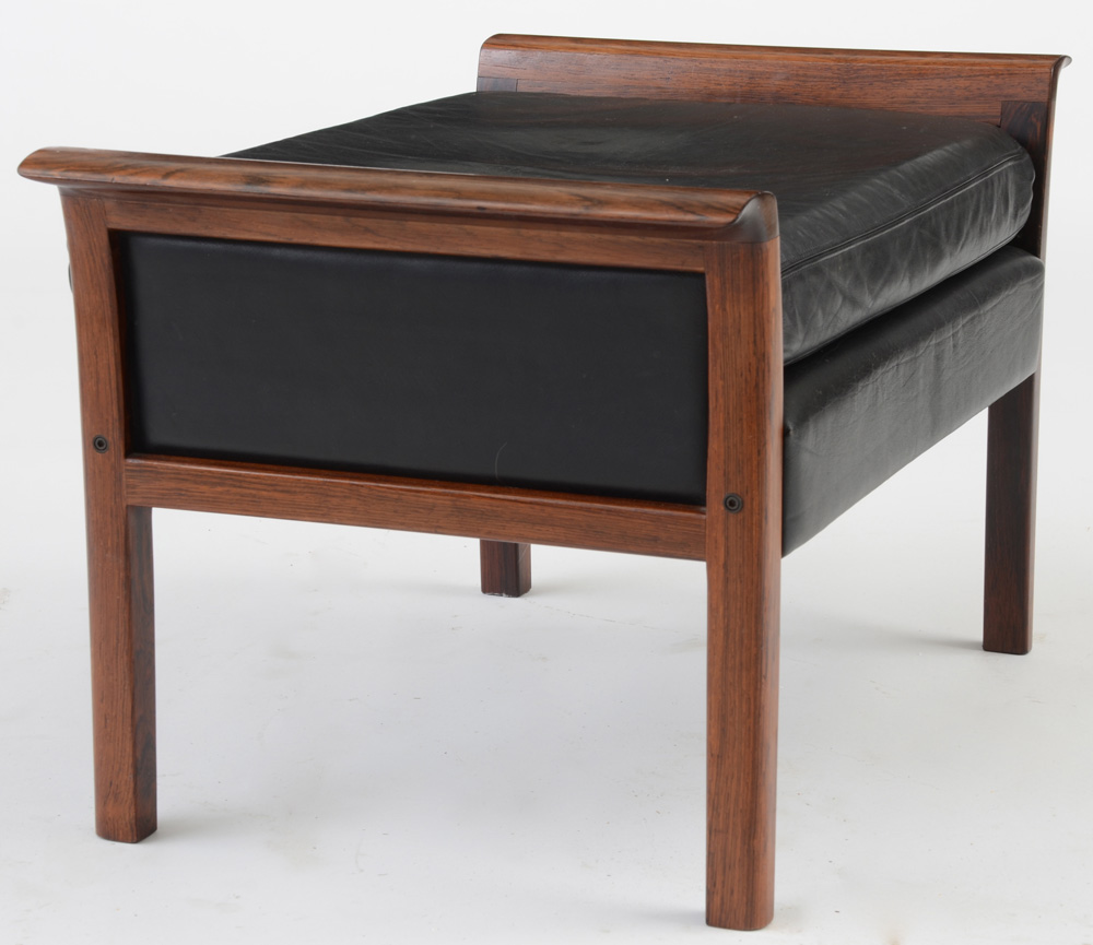 Hans Olsen for Vatne Mobler Lounge Chair and Ottoman