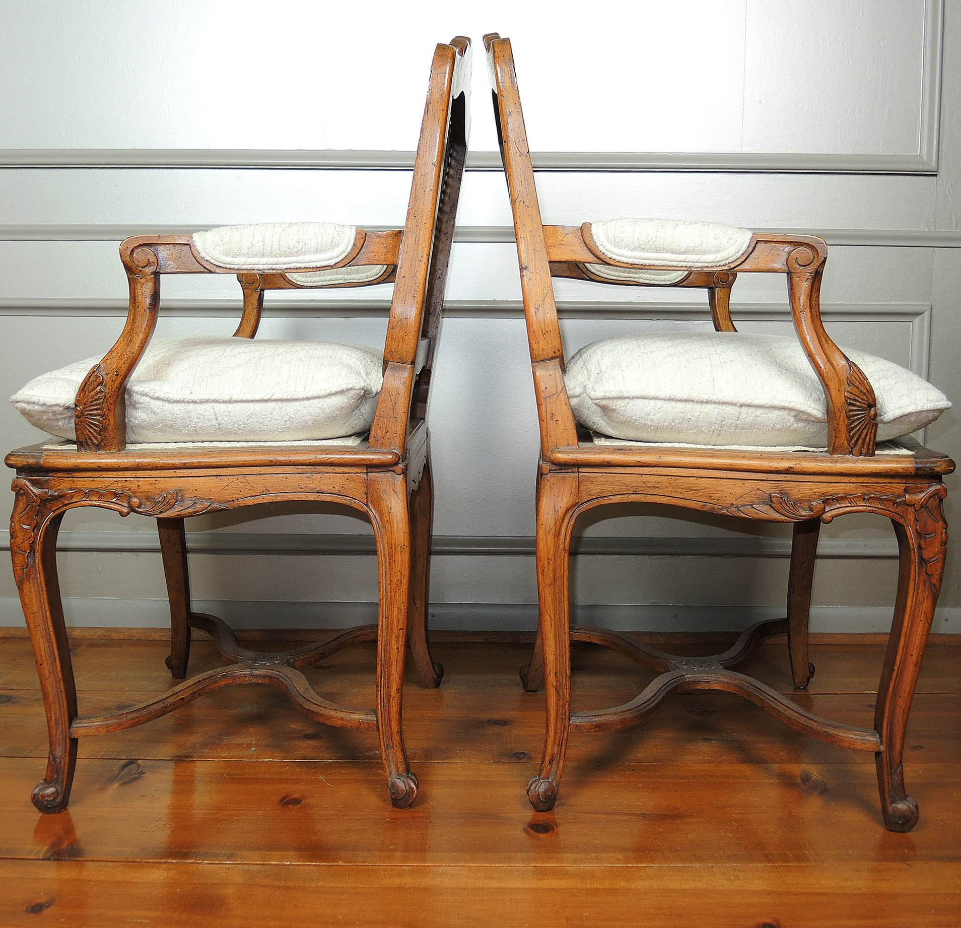 Louis XVI Style Dining Table and French Provencal Chairs