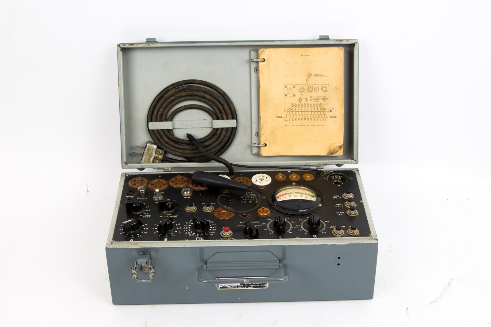 Signal Corp Tube Tester Model 1-77-B