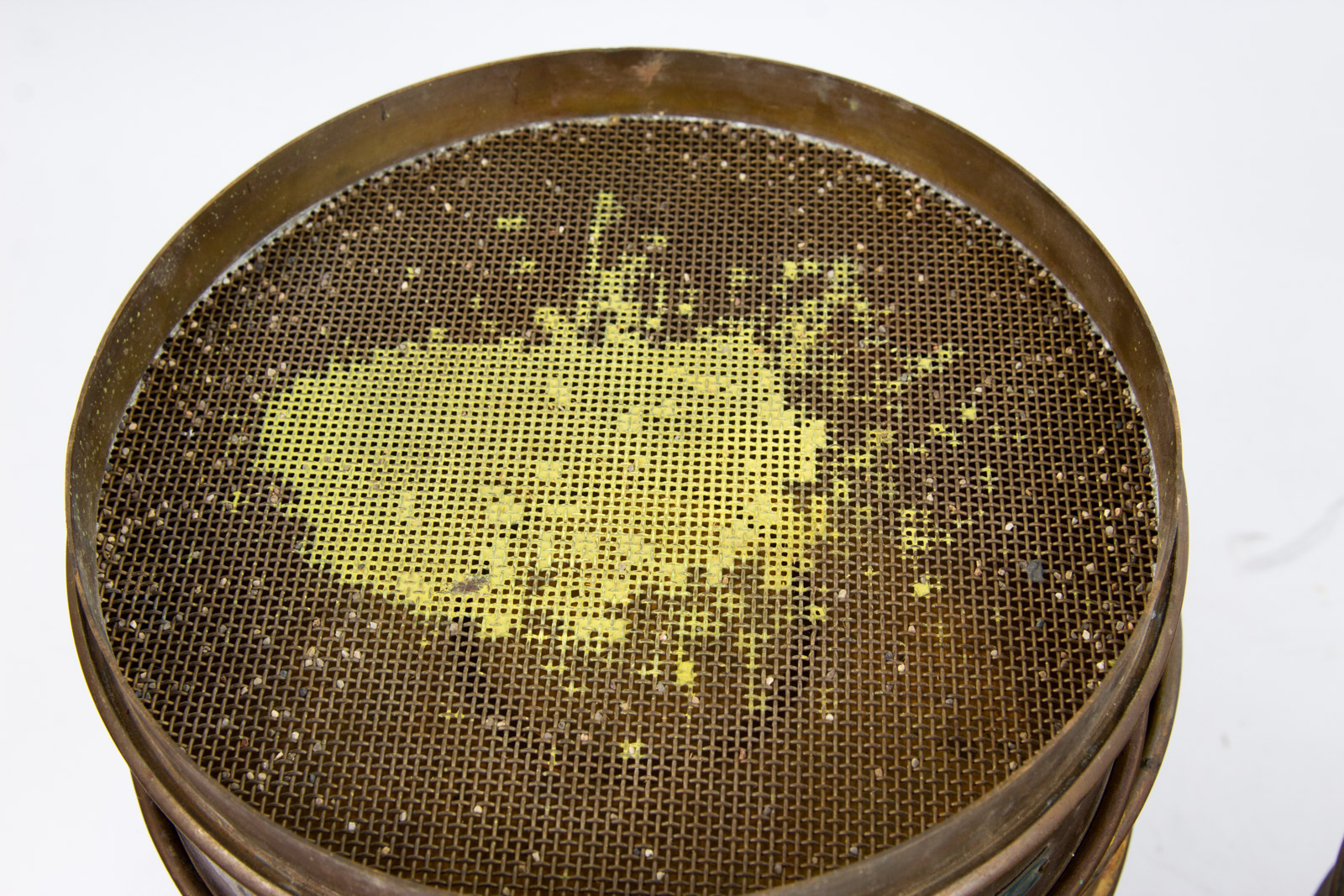 Ten Vintage Brass/Copper U.S. Standard Sieves