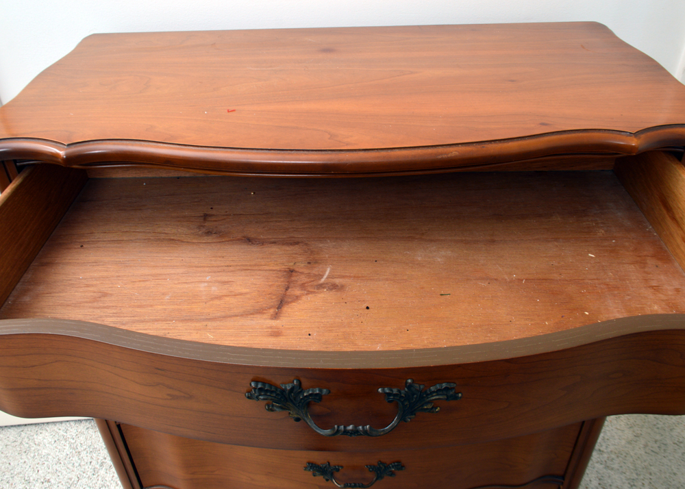 Vintage French Provincial Style Chest of Drawers by American Drew