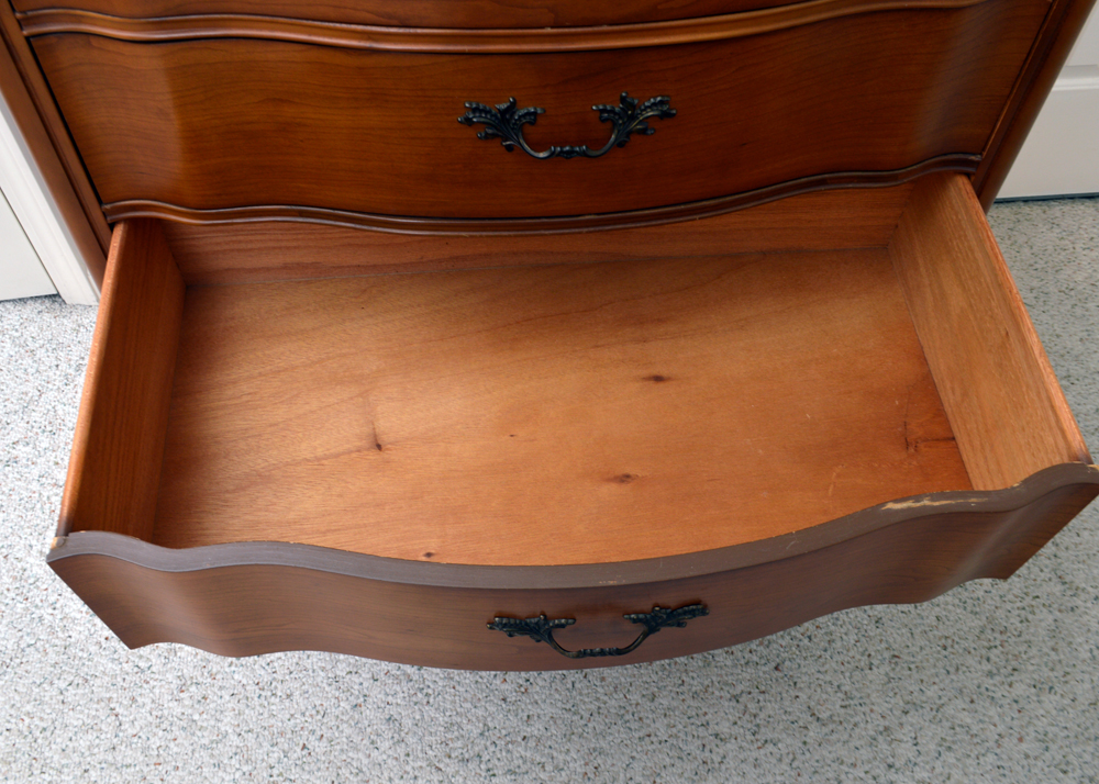 Vintage French Provincial Style Chest of Drawers by American Drew