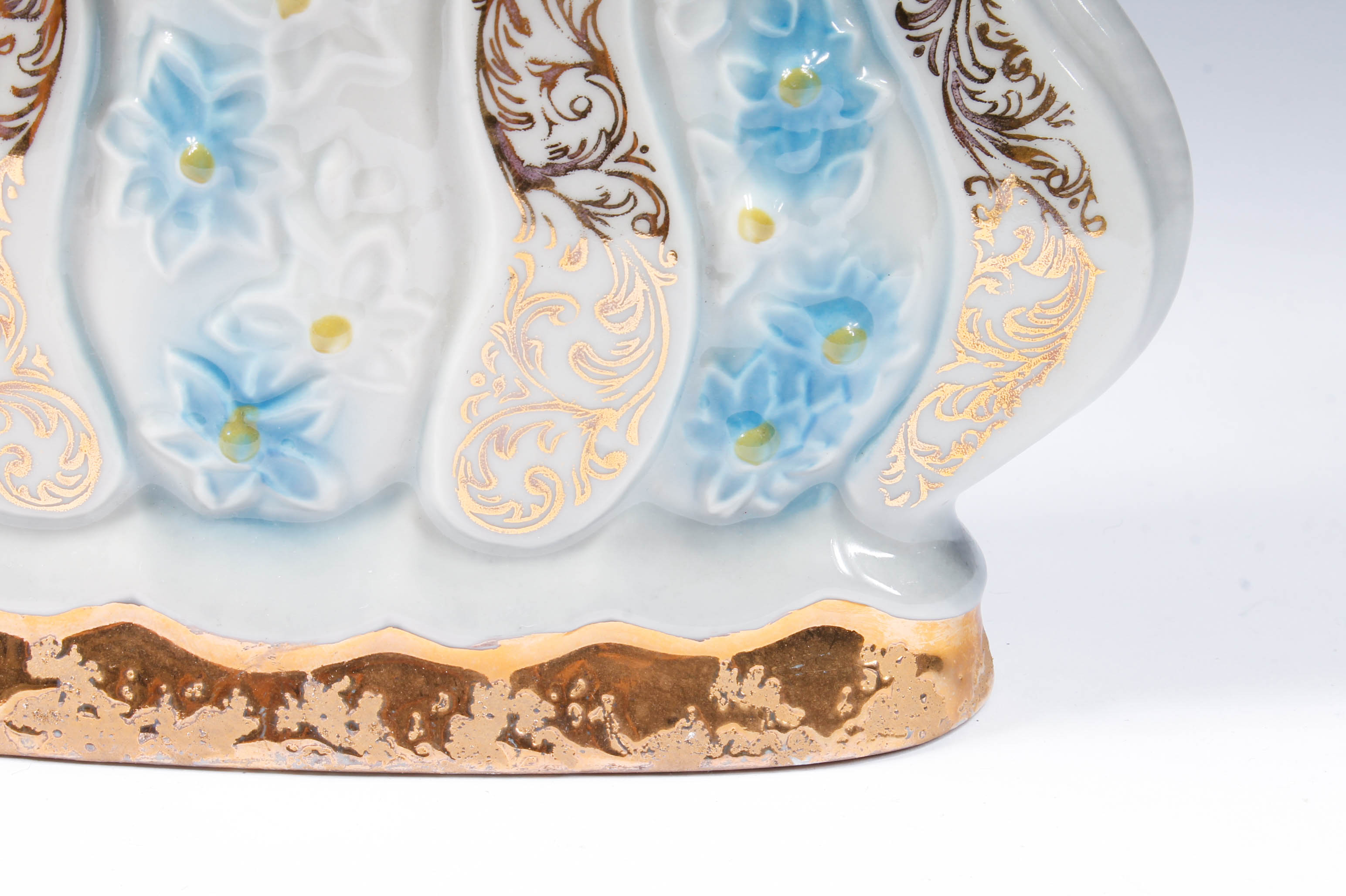 Vintage Jim Beam Ornate Gilded Porcelain Liquor Decanters