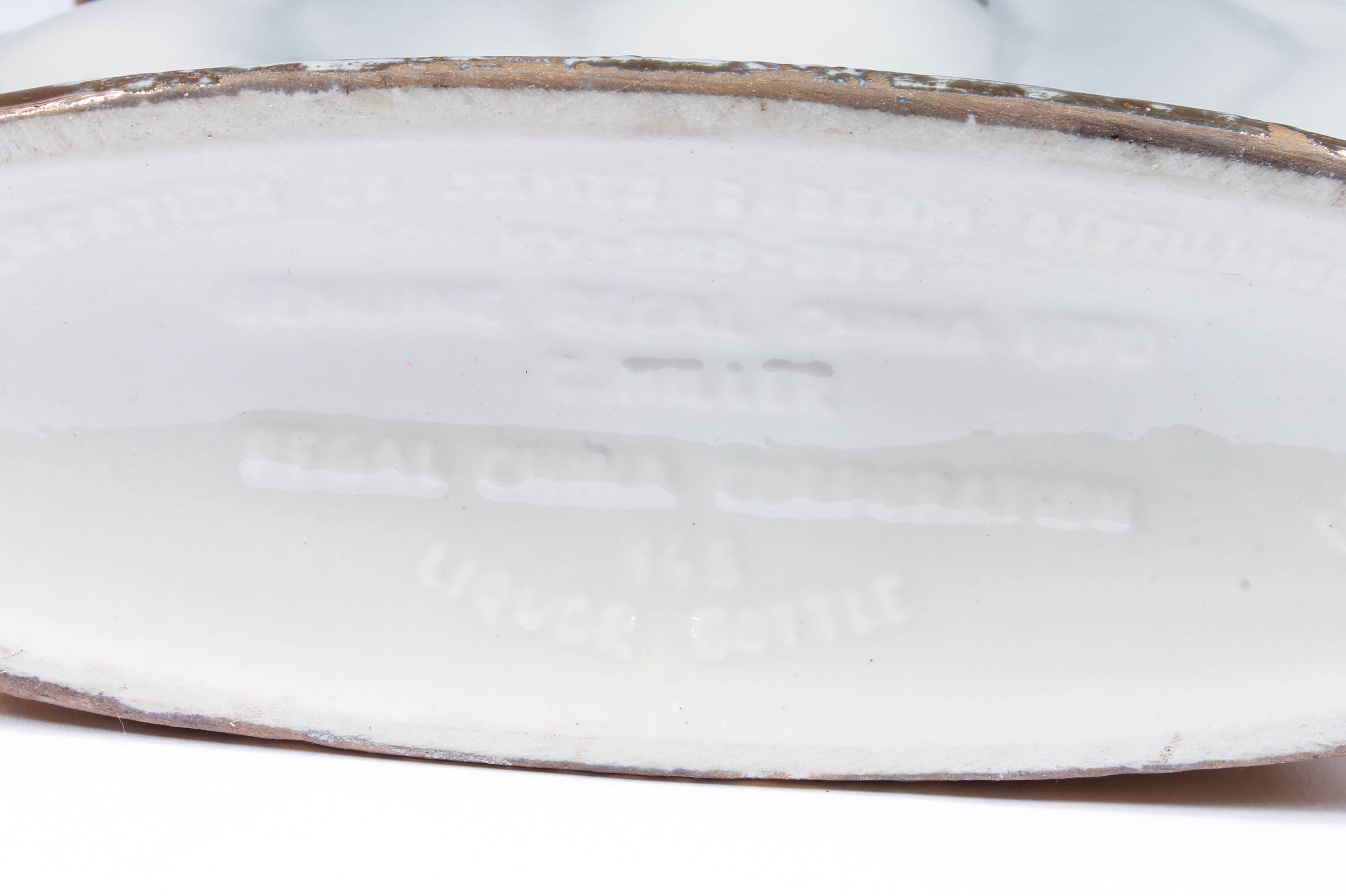 Vintage Jim Beam Ornate Gilded Porcelain Liquor Decanters