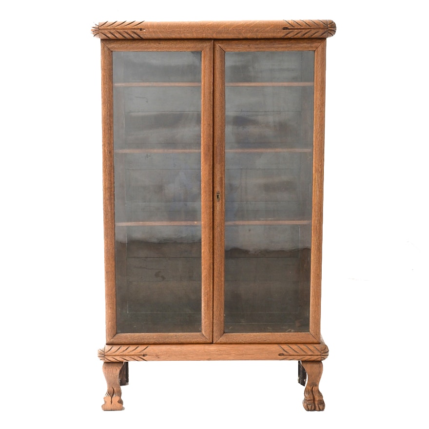 National Furniture Co. Glass Display Case