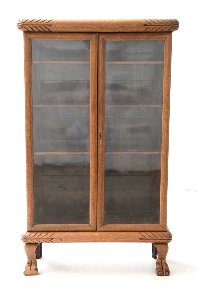 National Furniture Co. Glass Display Case