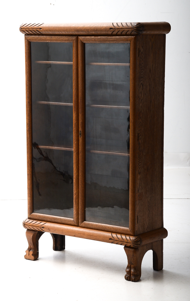 National Furniture Co. Glass Display Case