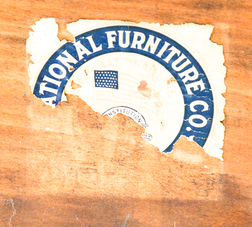 National Furniture Co. Glass Display Case