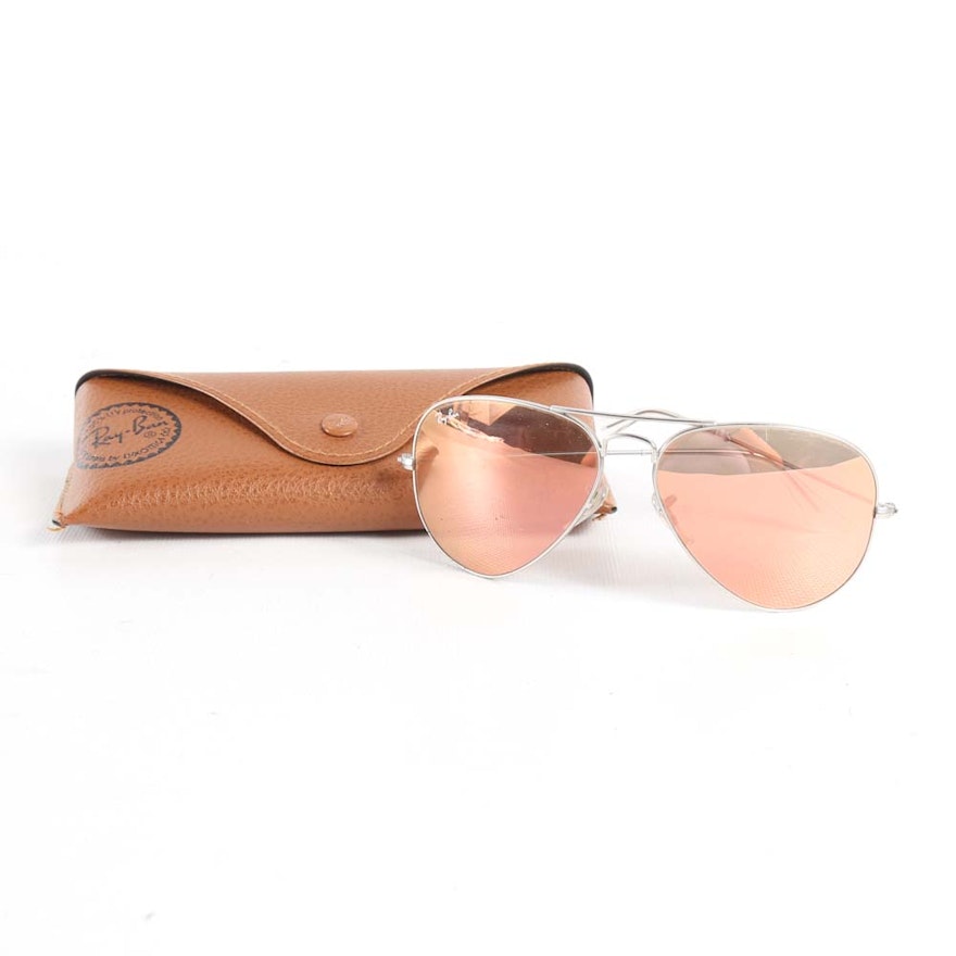 Ray-Ban Aviator Sunglasses and Case