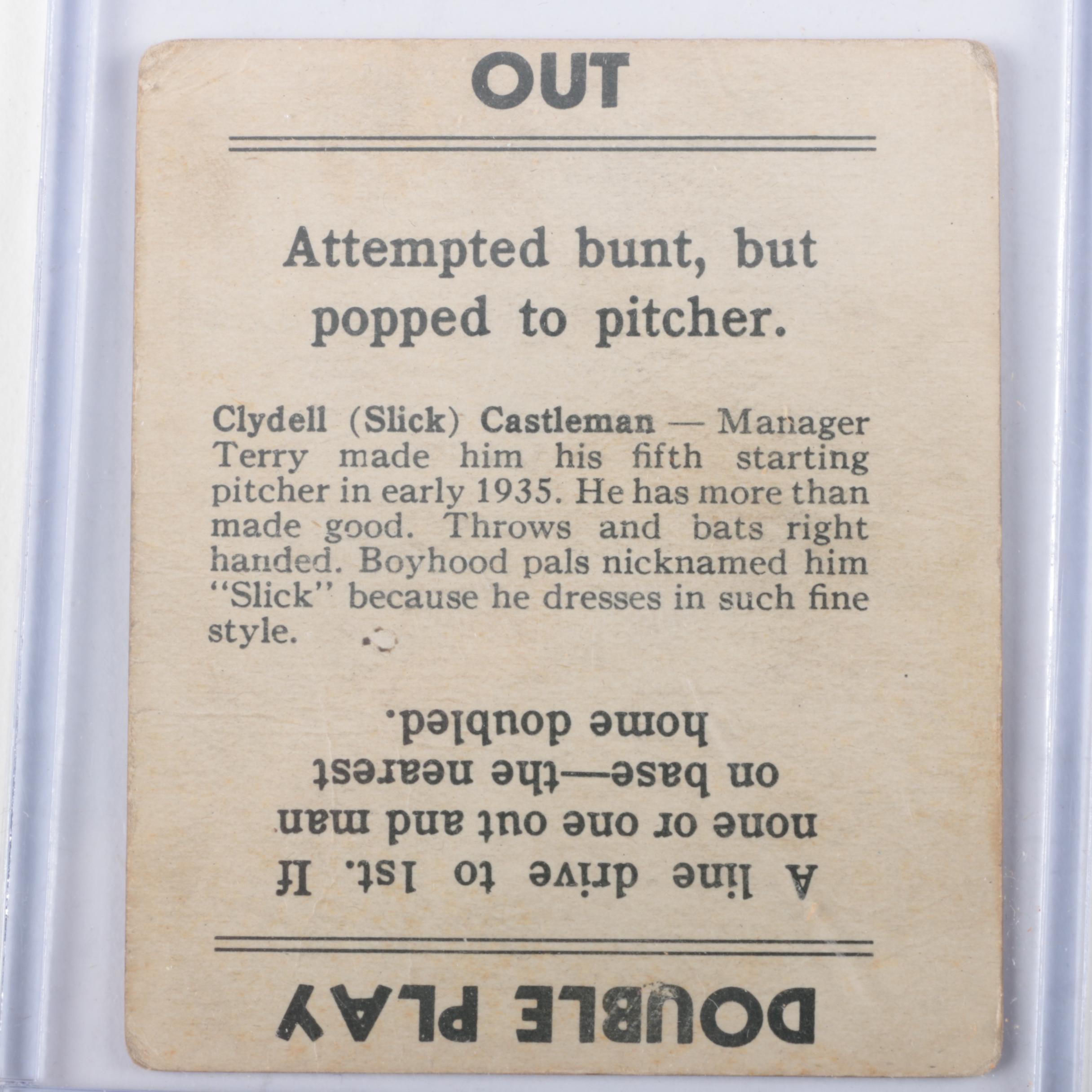 Collection of 1936 Goudey Baseball Cards