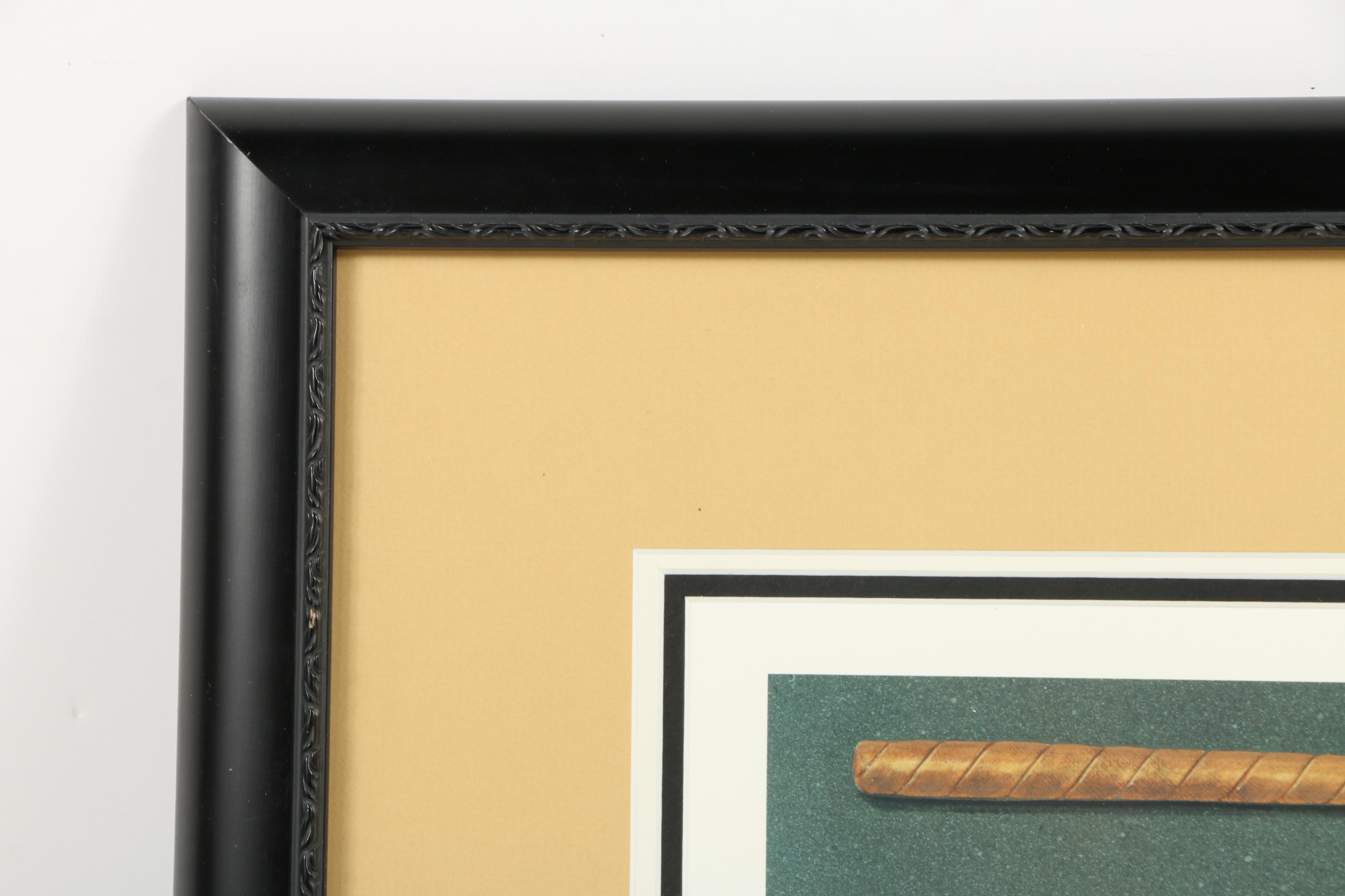 Offset Lithographs After Bernie Horton's "Lady Golfer" and "Gentleman Golfer"