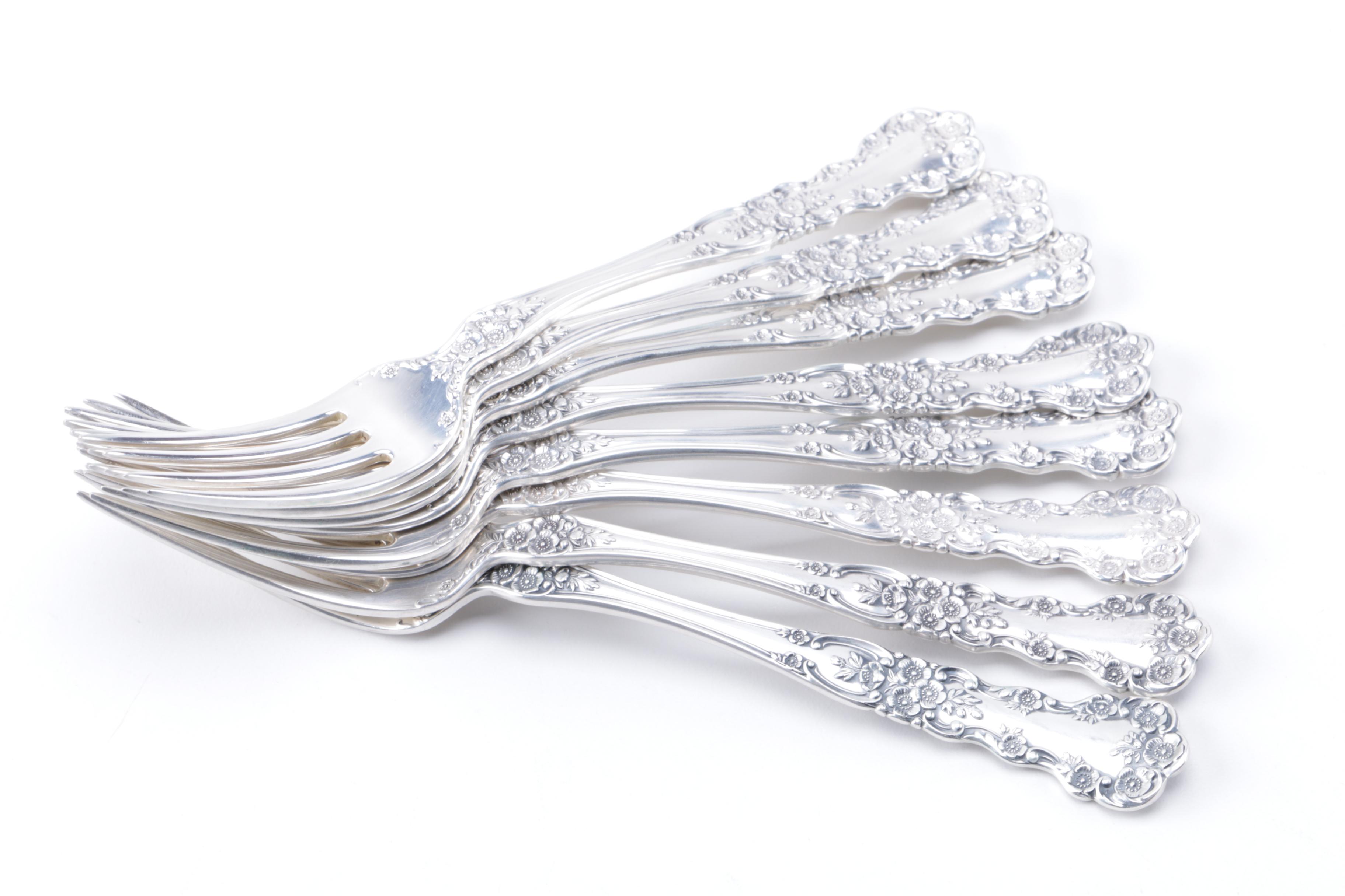 Gorham Sterling Silver "Buttercup" Flatware
