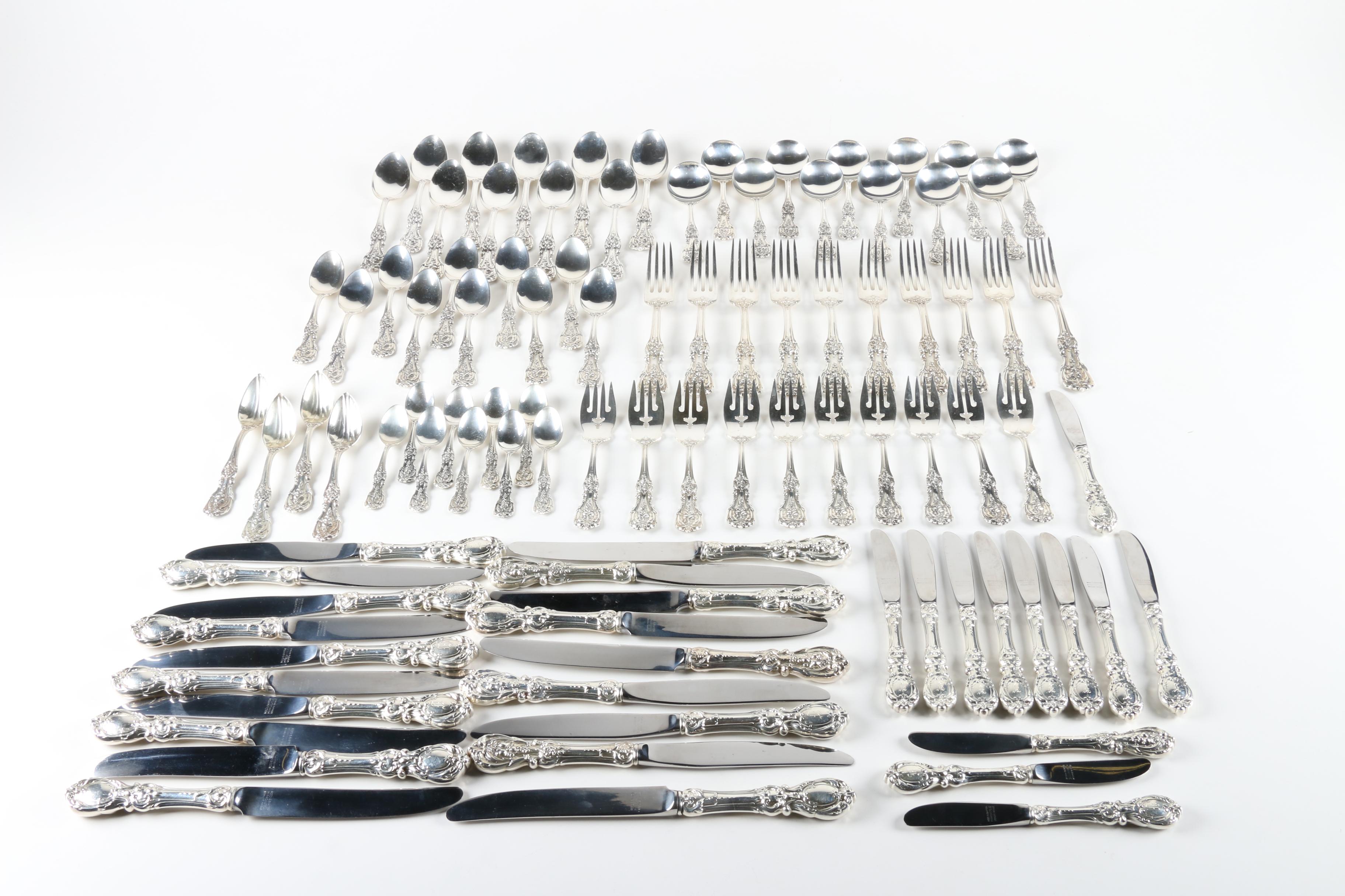 Reed and Barton "Francis I" Sterling Silver Flatware Set