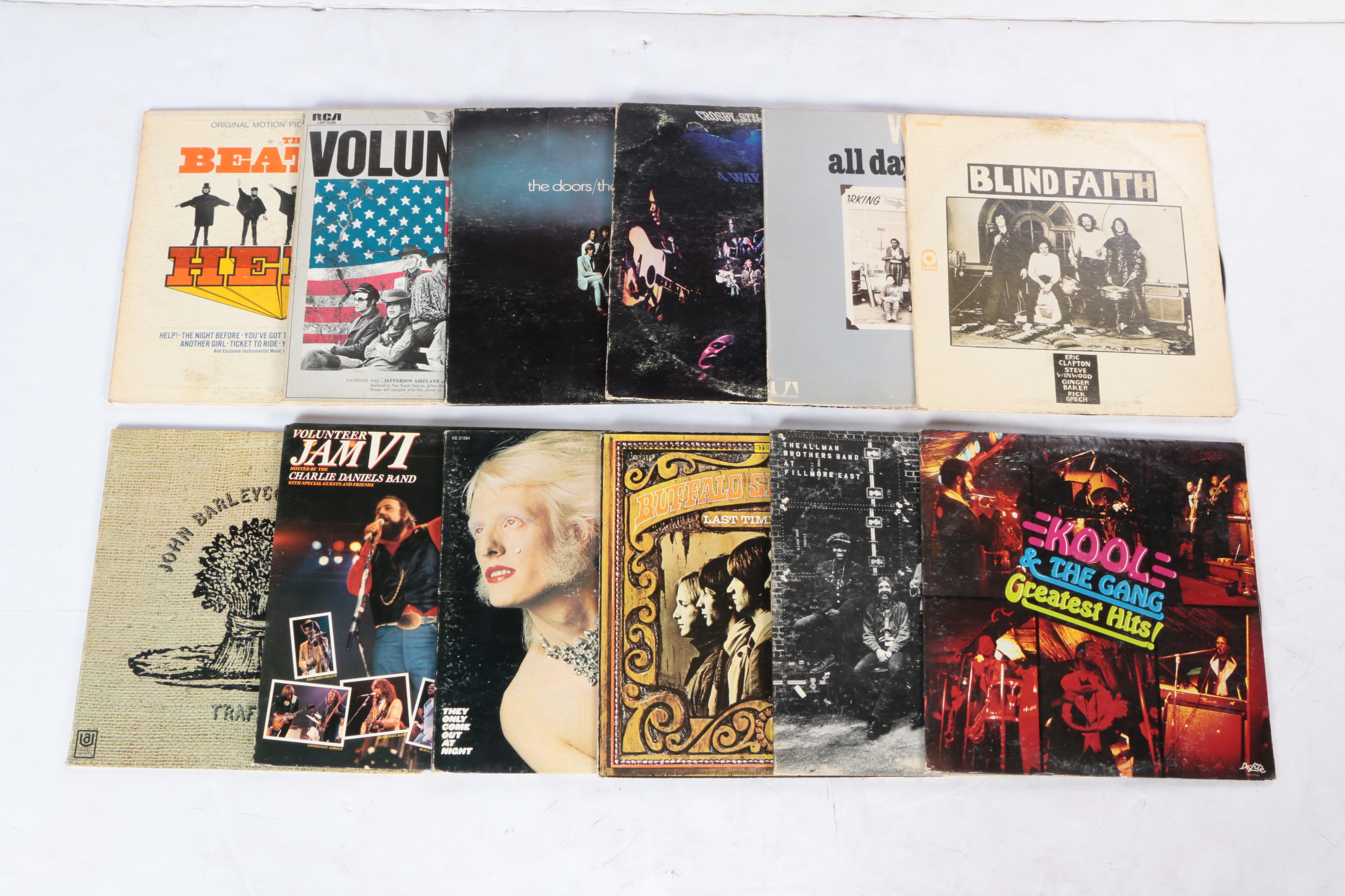 Beatles, Pink Floyd, Aerosmith and Other Classic Rock LPs