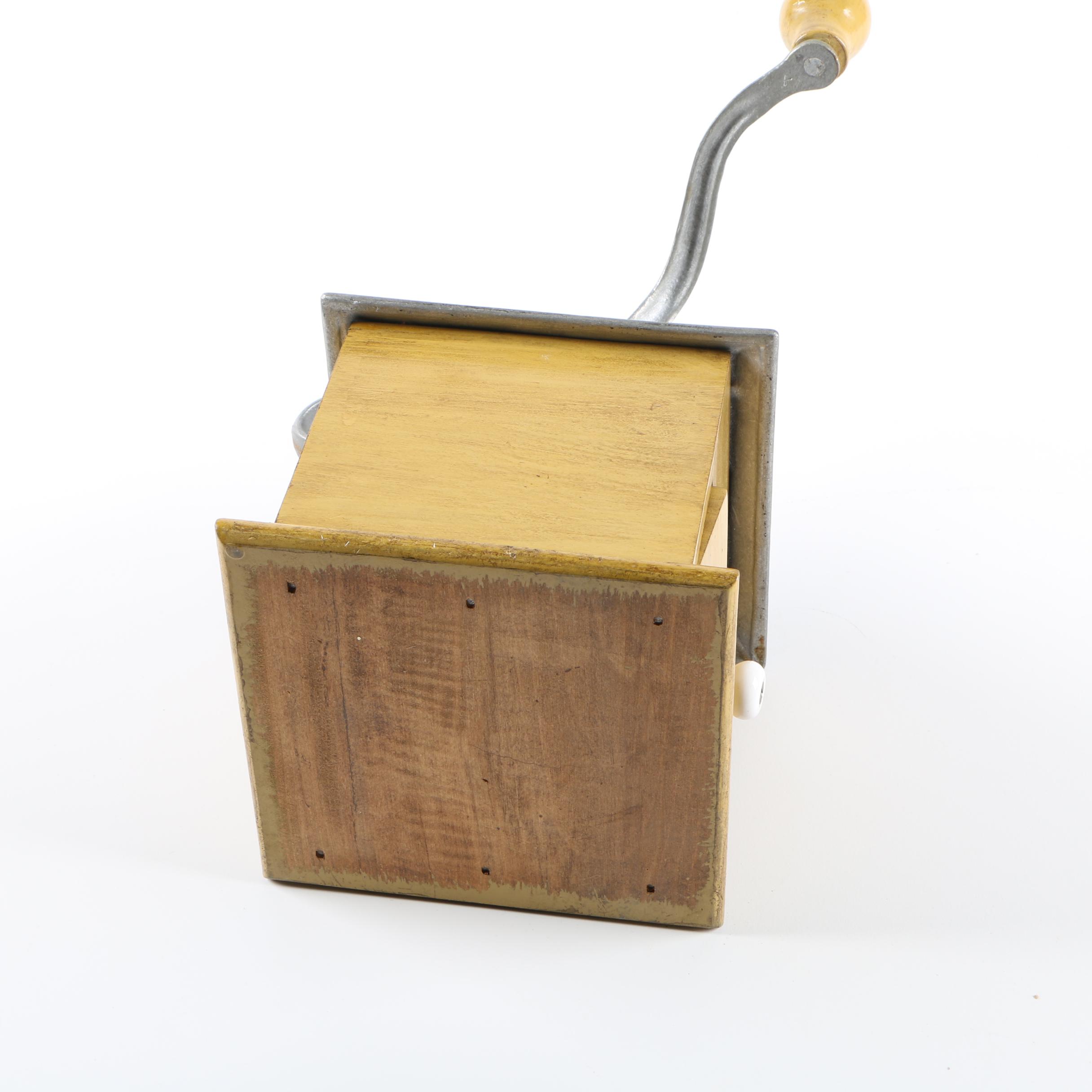 Coffee Grinder and Floral Picture Frames including  Burnes of Boston