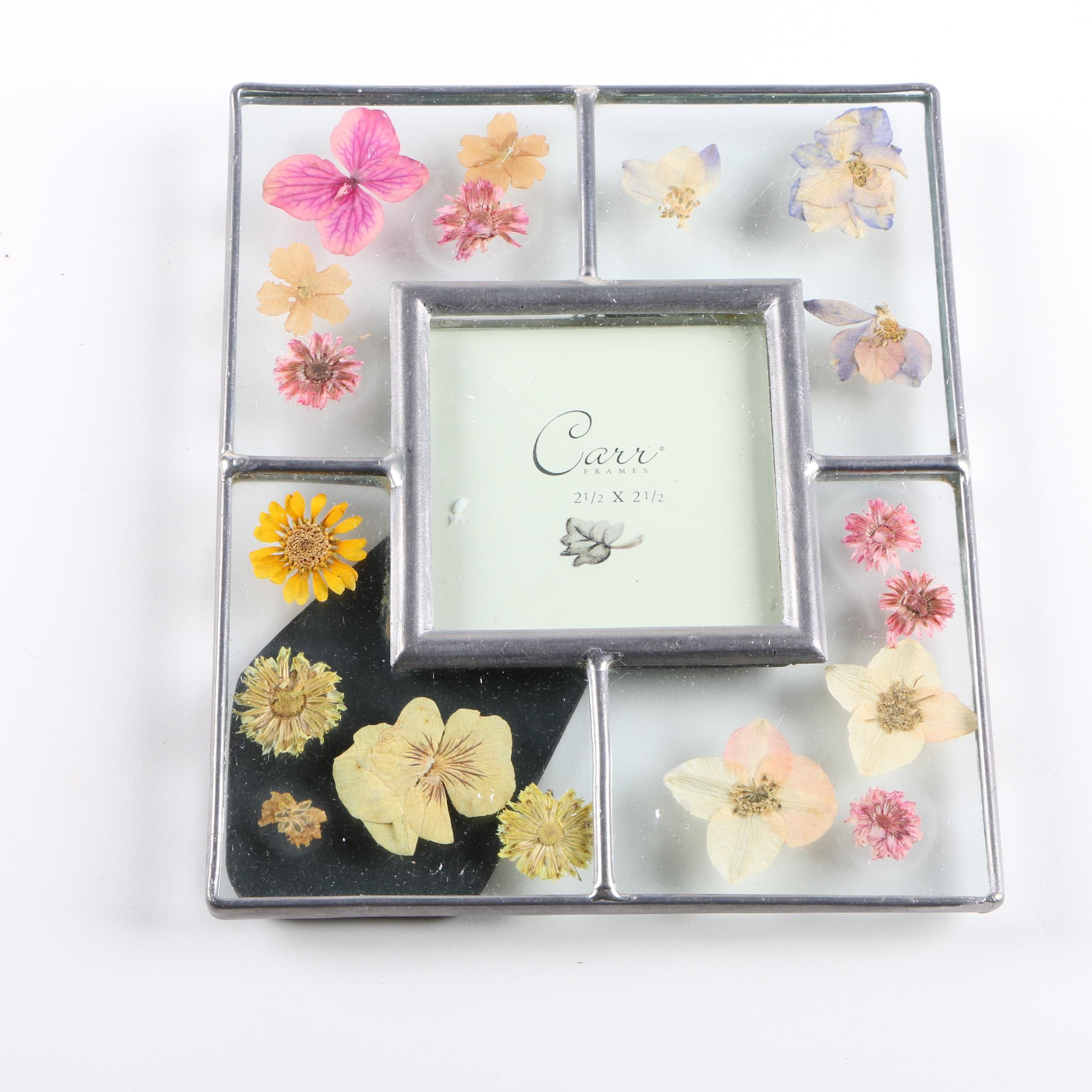 Coffee Grinder and Floral Picture Frames including  Burnes of Boston