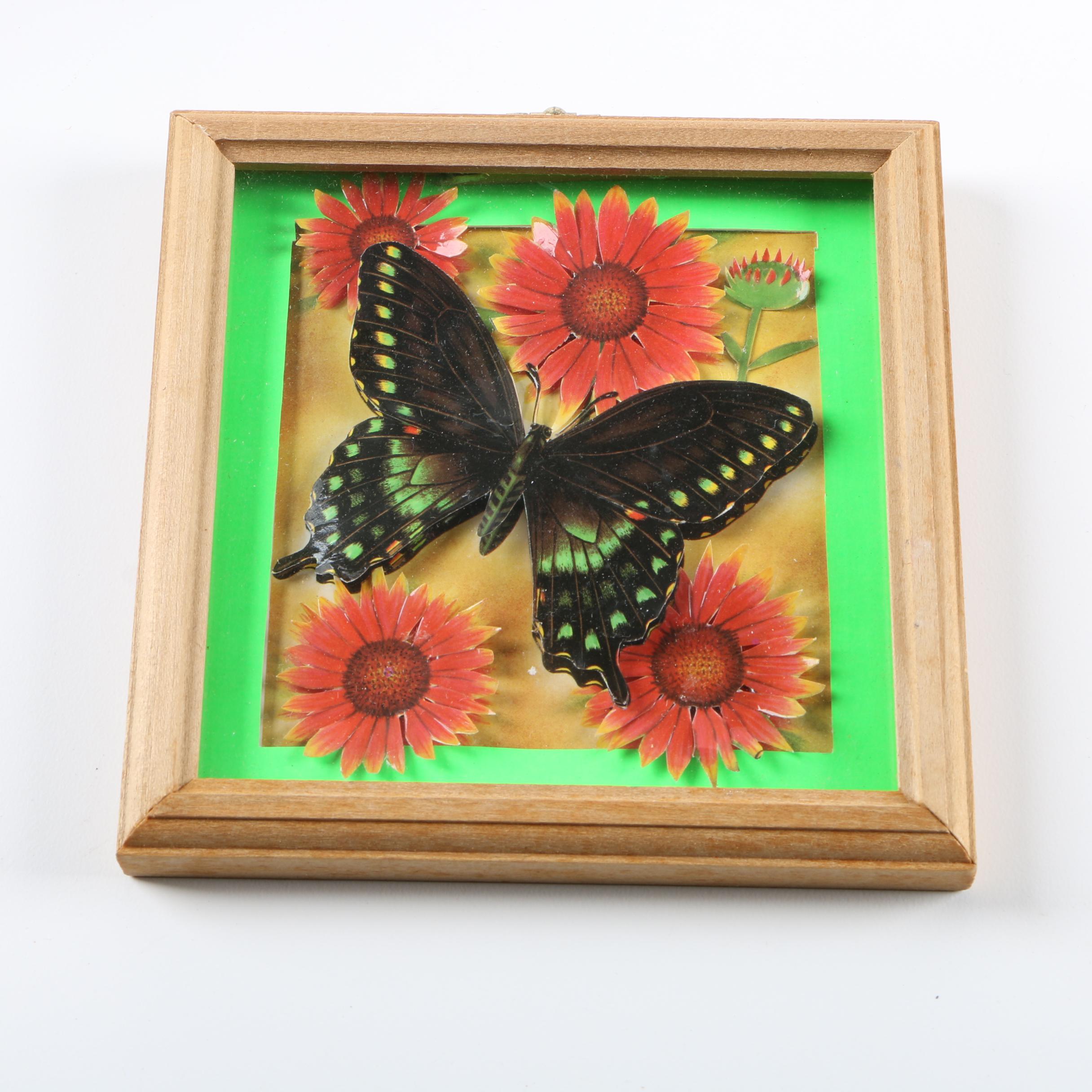 Coffee Grinder and Floral Picture Frames including  Burnes of Boston