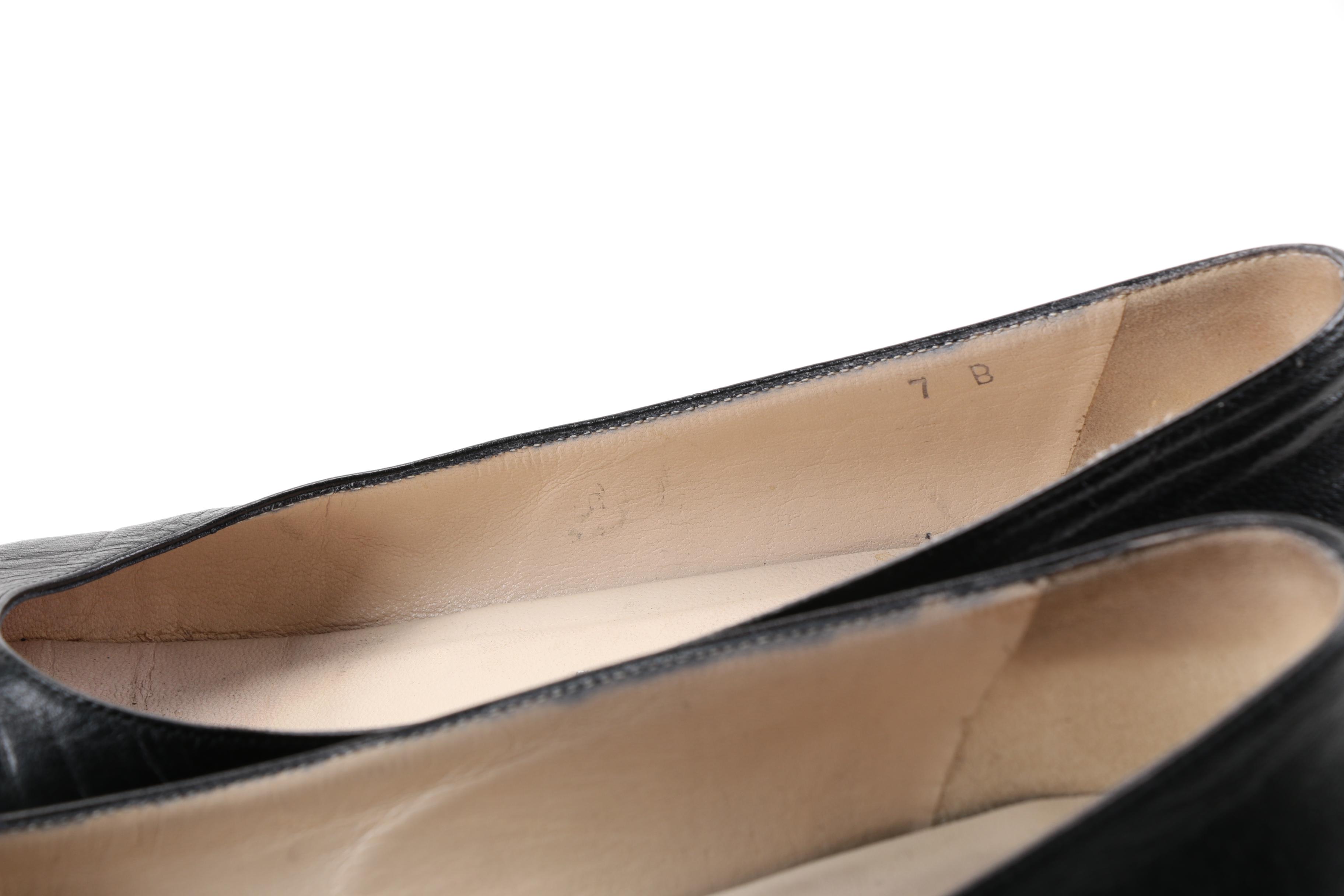 Chanel Leather Ballet Shoes