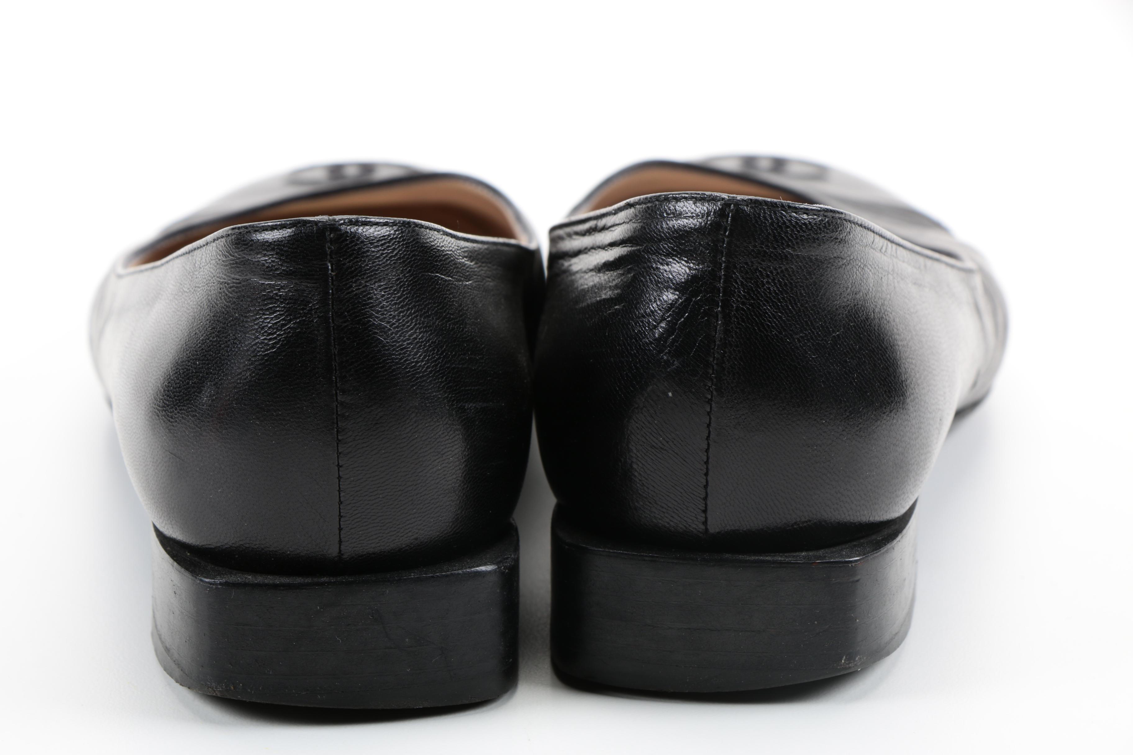 Chanel Leather Ballet Shoes