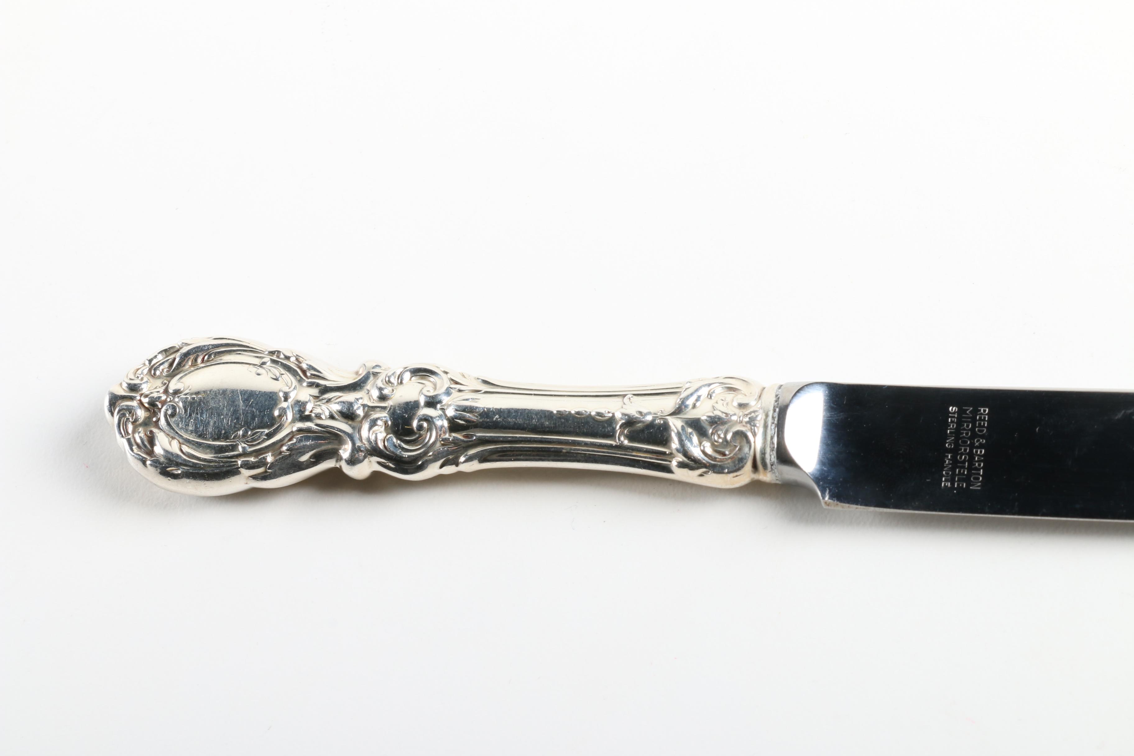 Reed and Barton "Francis I" Sterling Silver Flatware Set