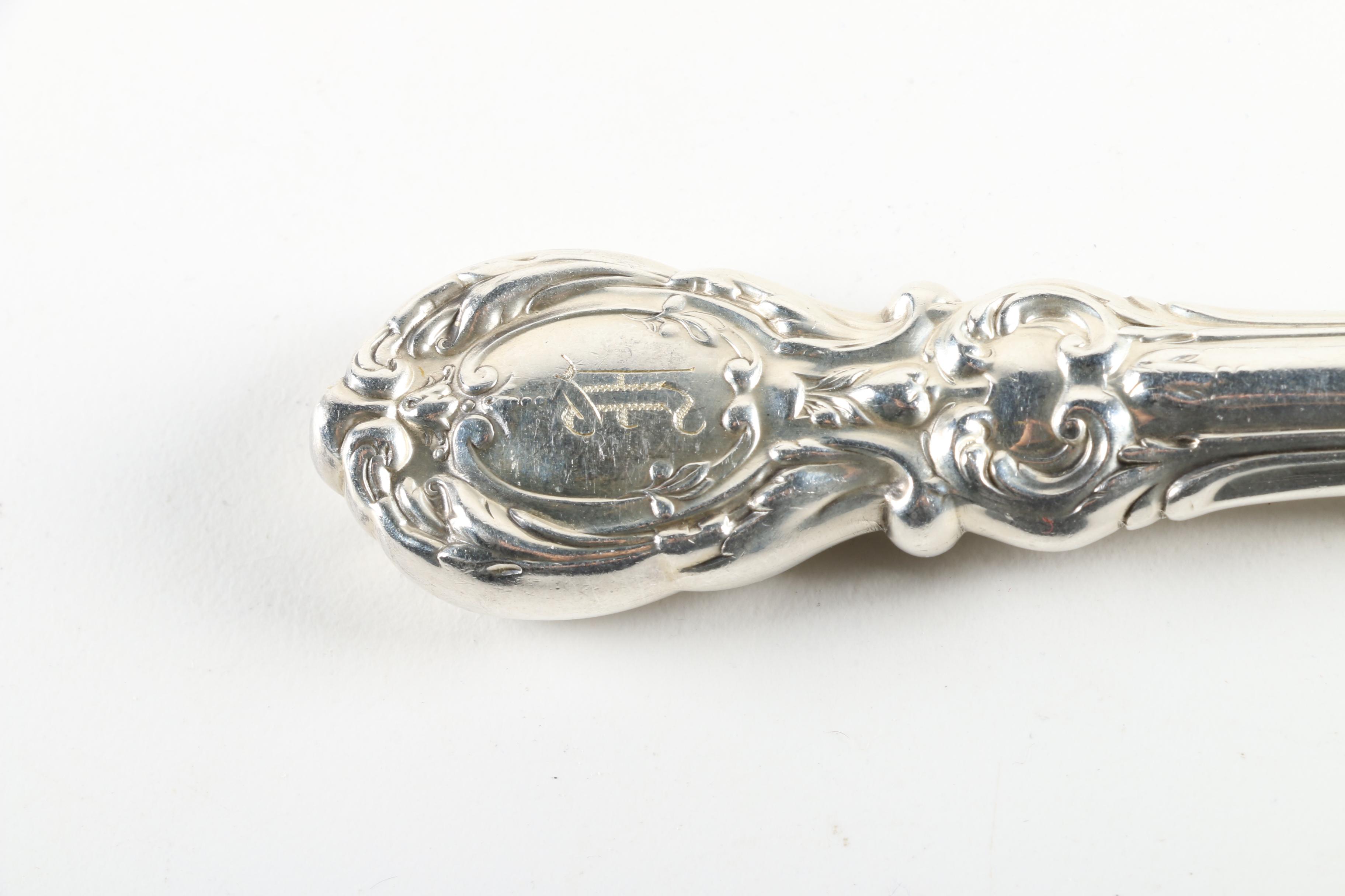 Reed and Barton "Francis I" Sterling Silver Flatware Set