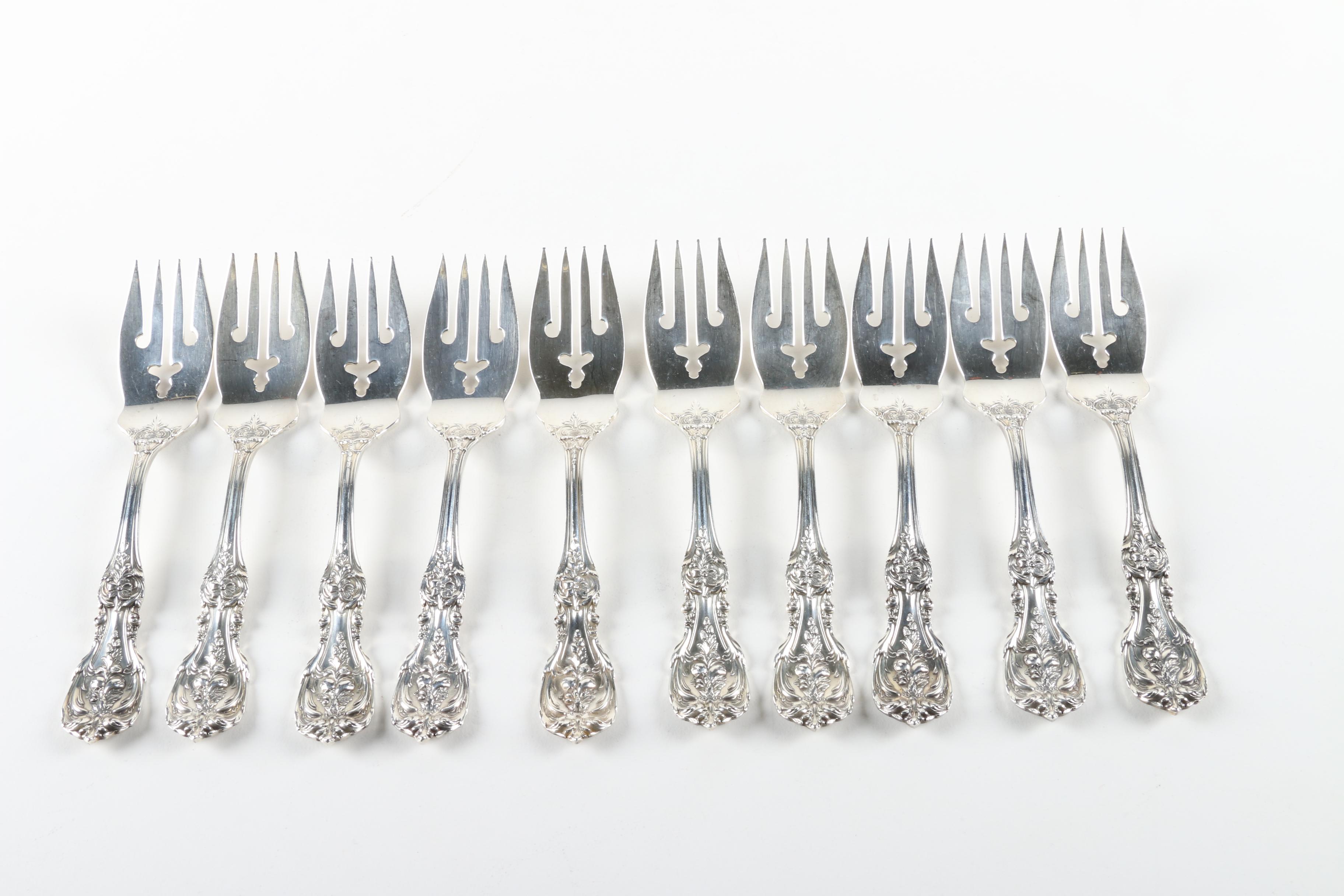 Reed and Barton "Francis I" Sterling Silver Flatware Set