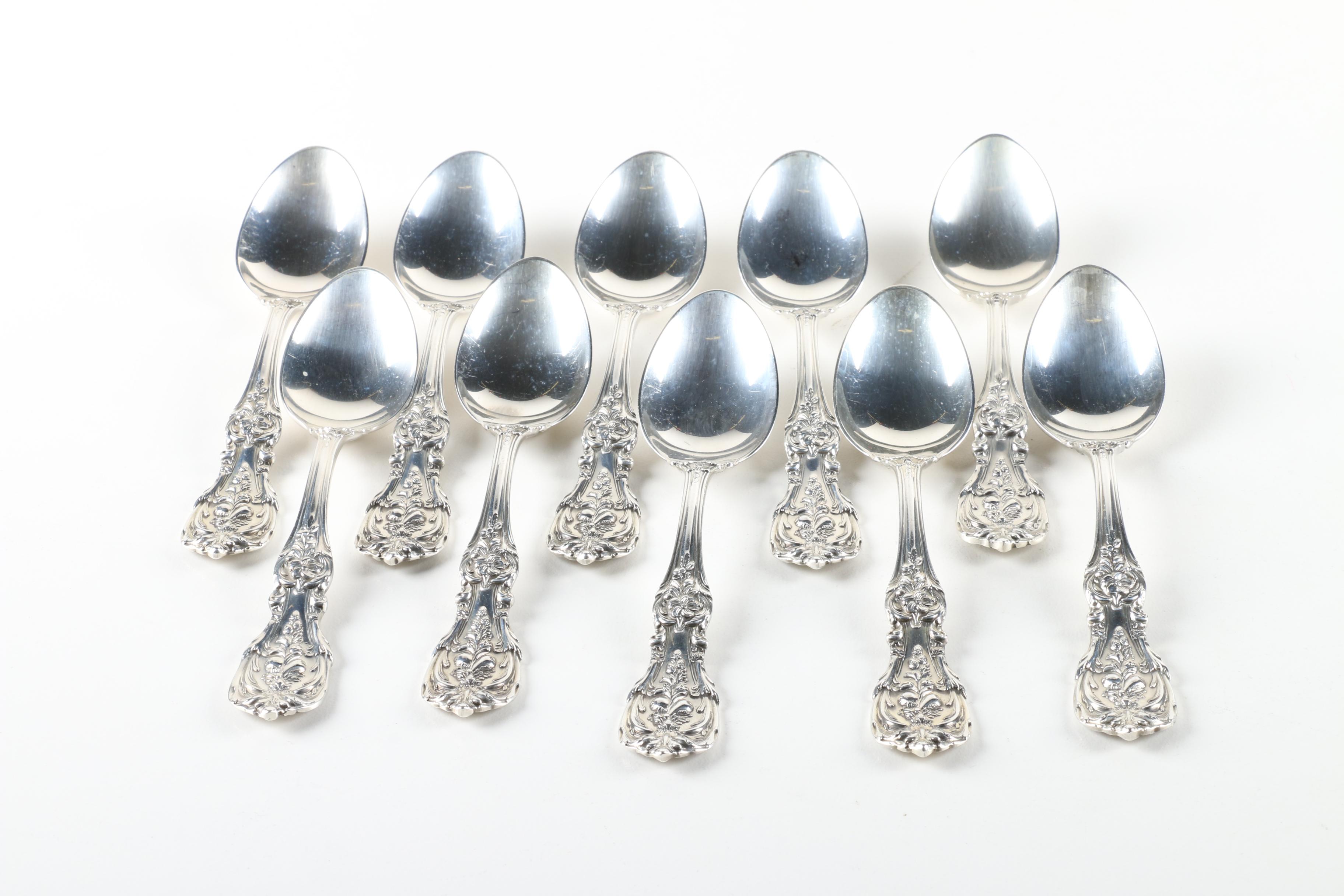 Reed and Barton "Francis I" Sterling Silver Flatware Set