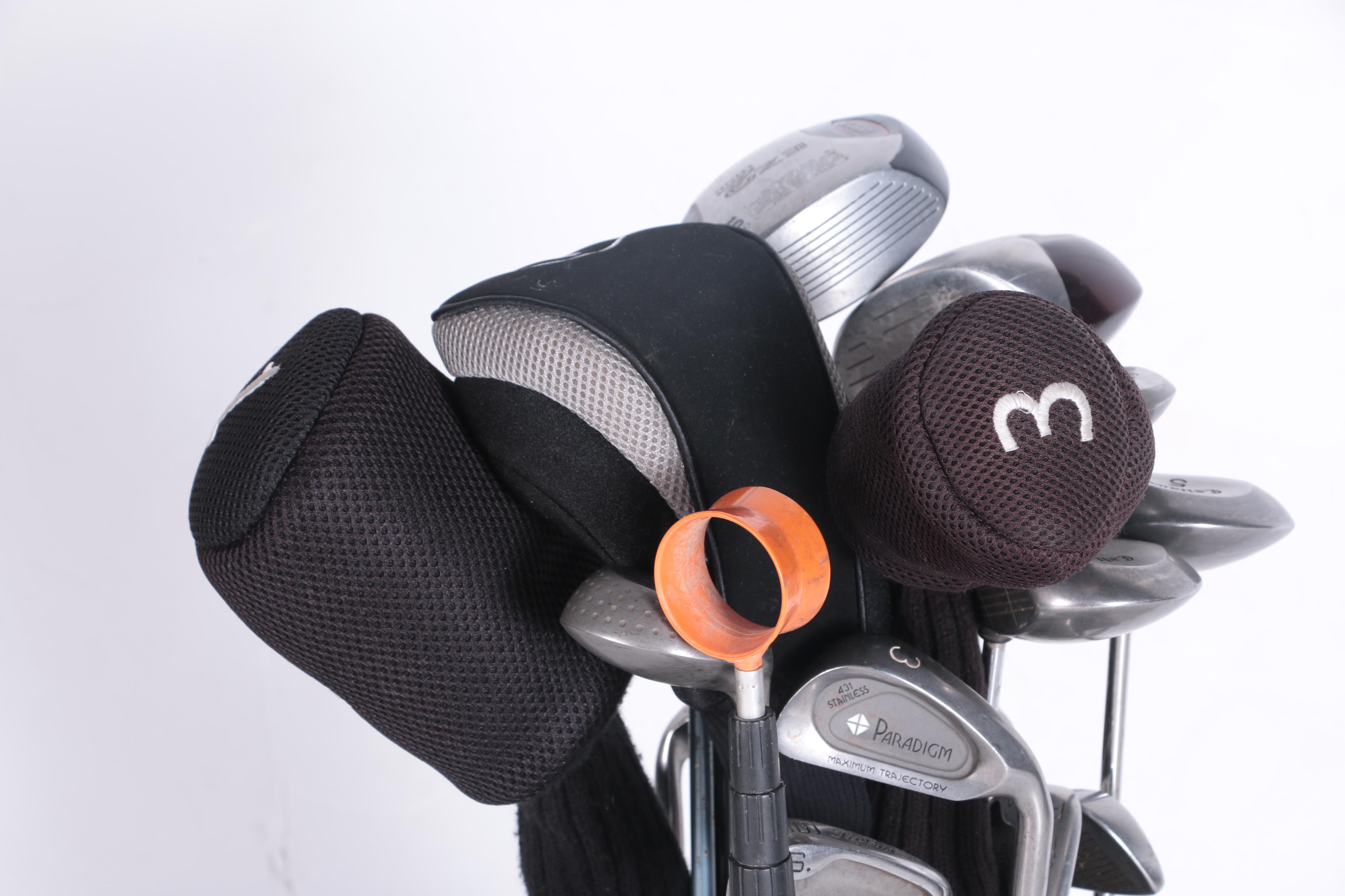 Affinity Golf Bag with Assorted Clubs