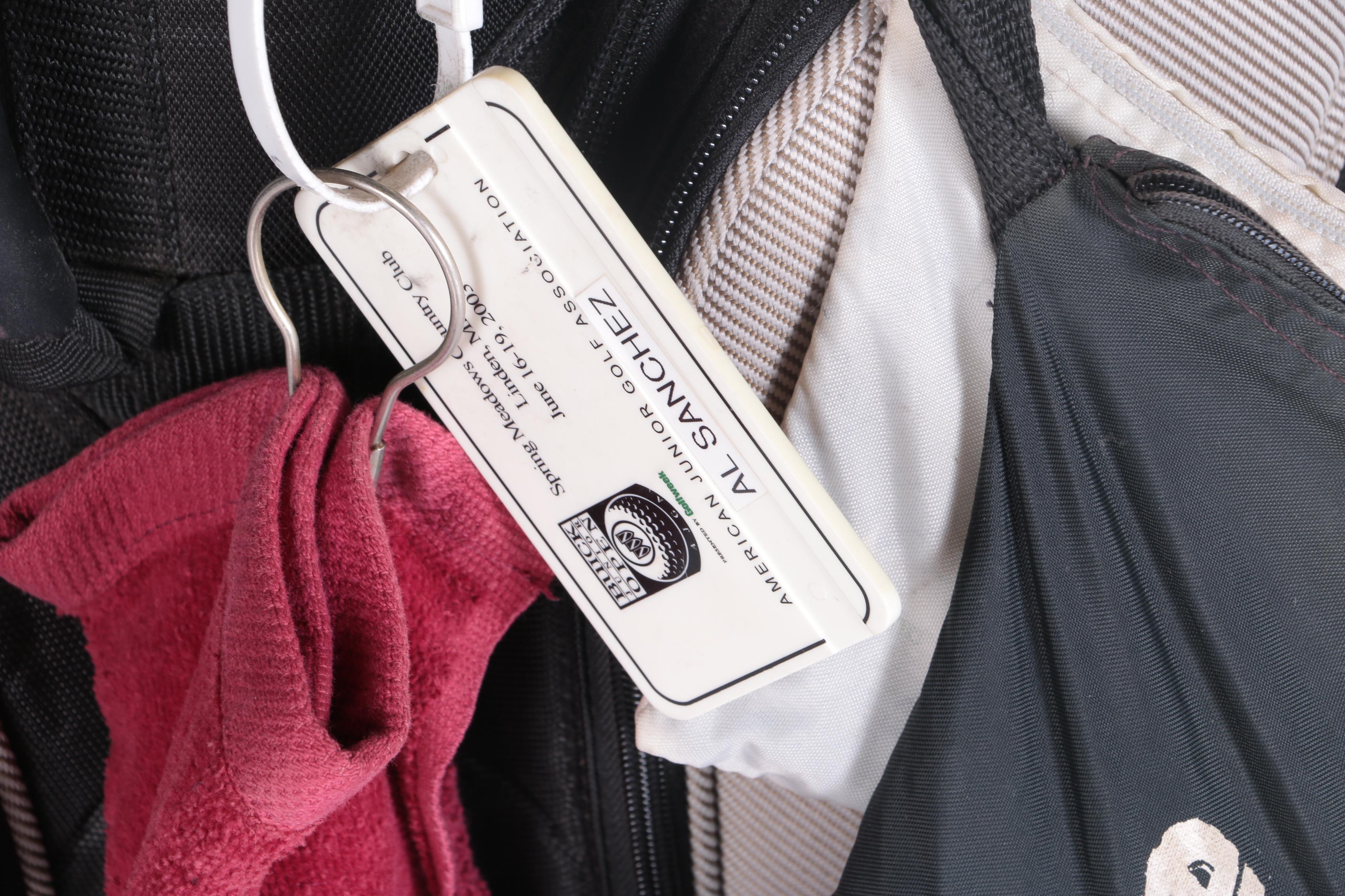 Affinity Golf Bag with Assorted Clubs