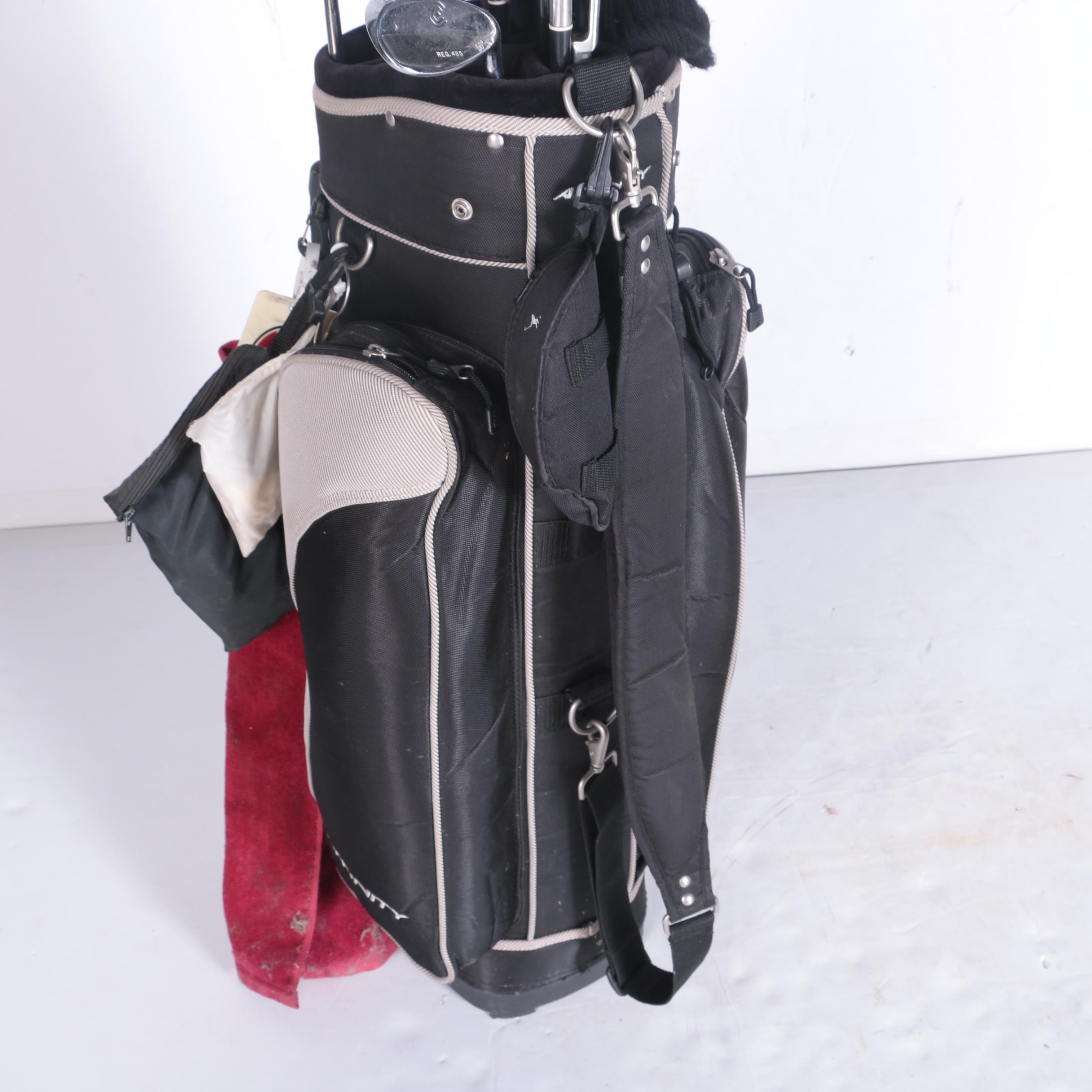 Affinity Golf Bag with Assorted Clubs