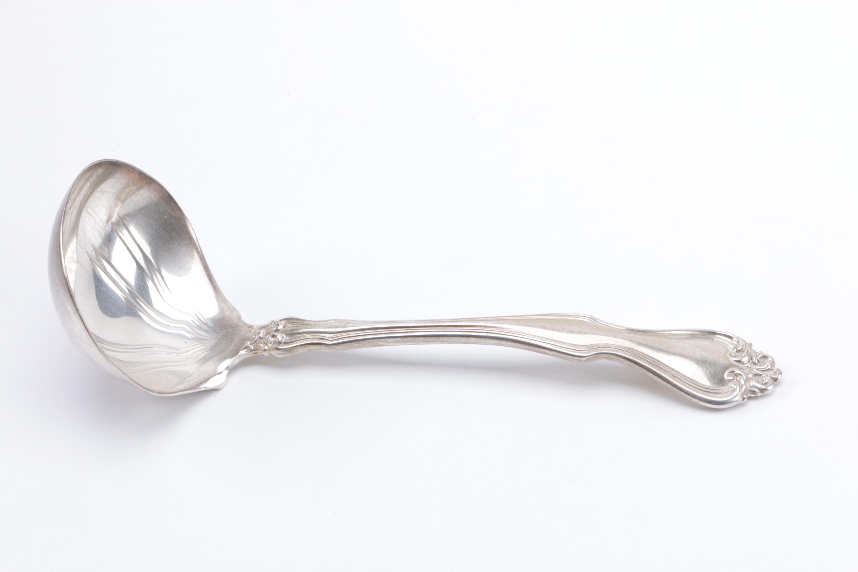 Westmorland "George & Martha" Sterling Silver Flatware Set for Twelve