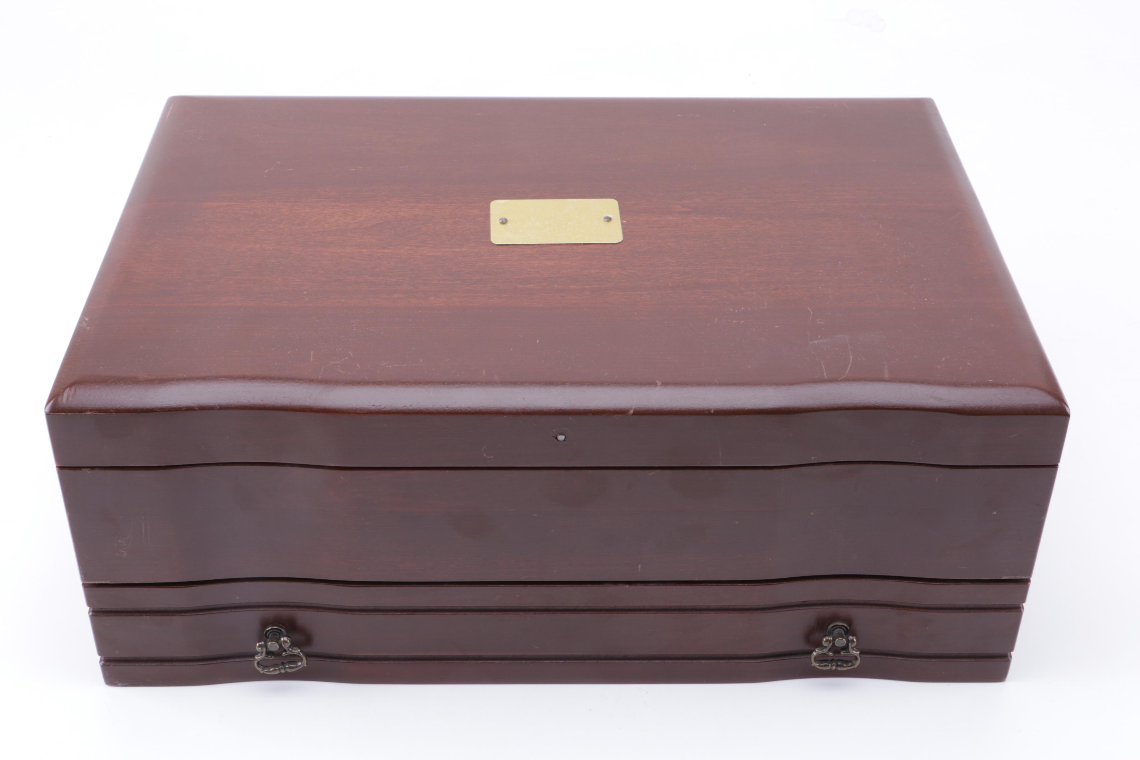 Westmorland "George & Martha" Sterling Silver Flatware Set for Twelve