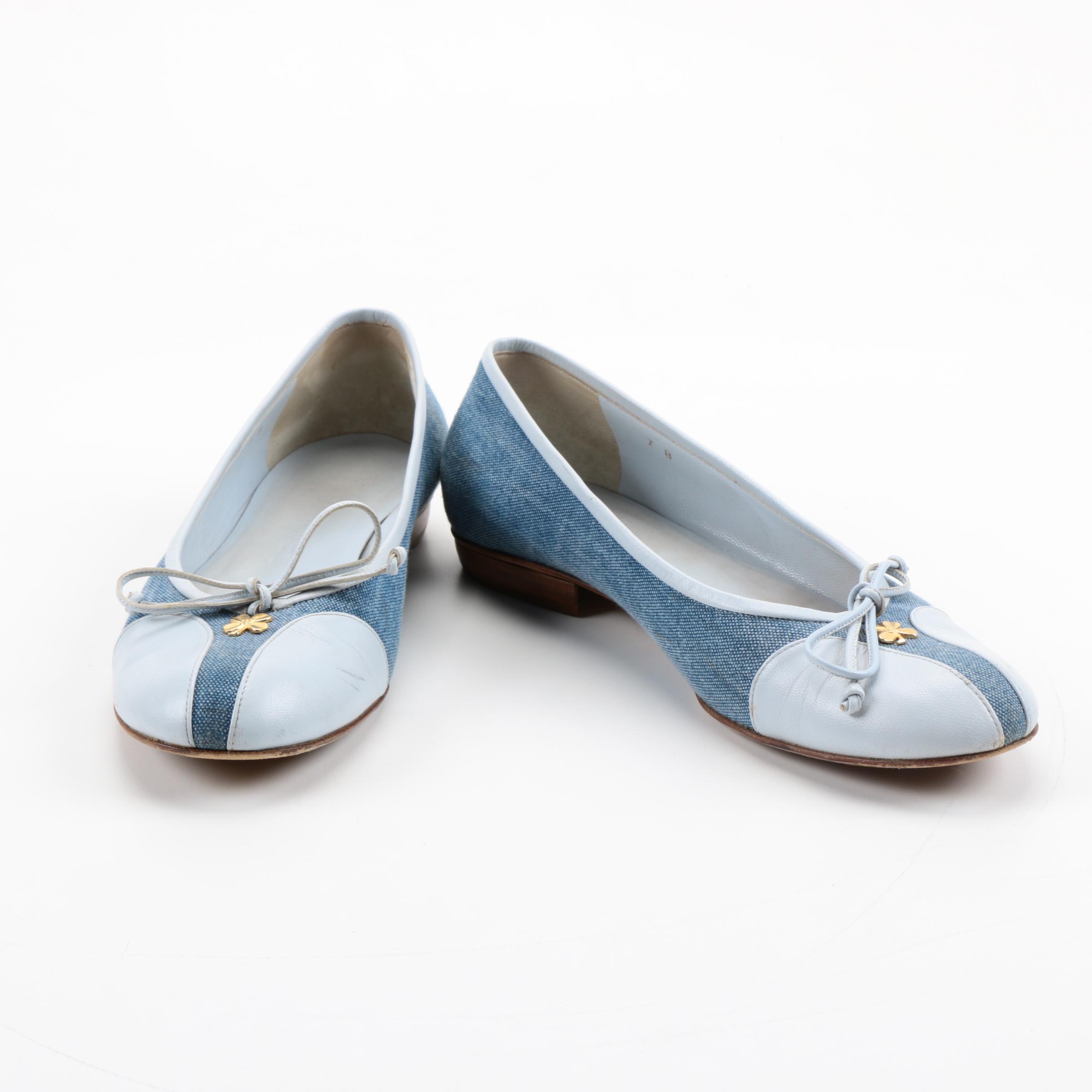 Chanel Four Leaf Clover Ballet Flats