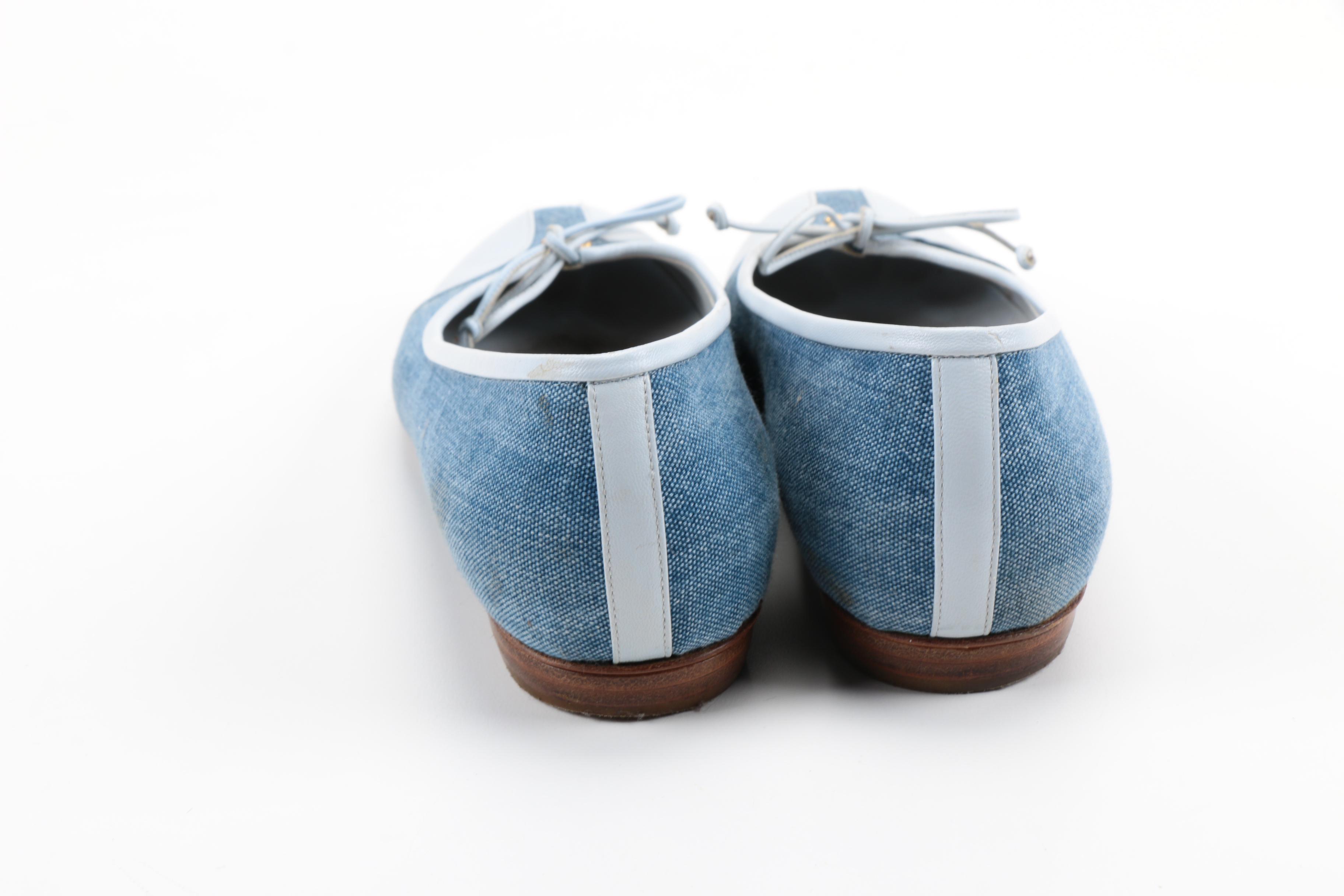 Chanel Four Leaf Clover Ballet Flats