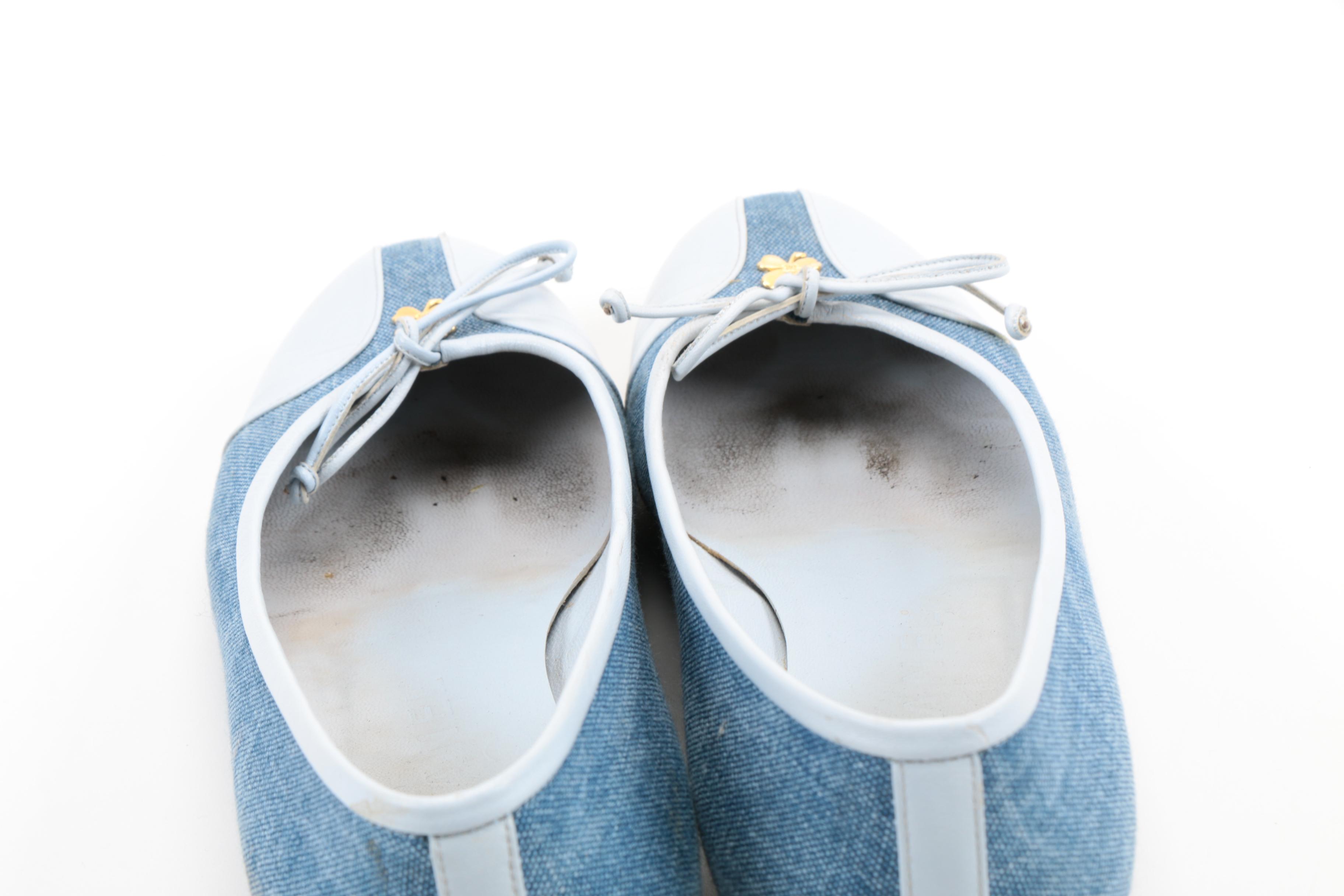 Chanel Four Leaf Clover Ballet Flats