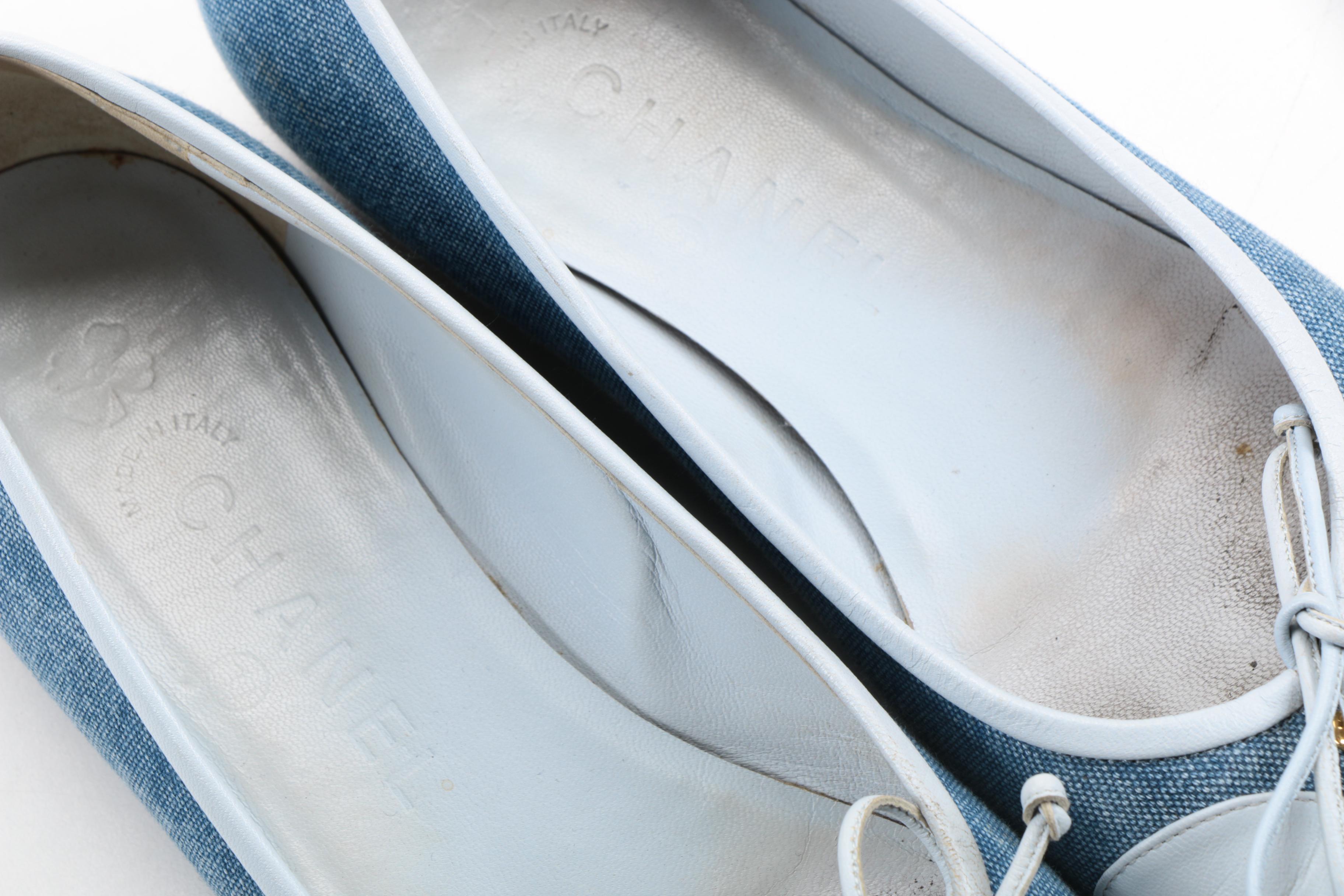 Chanel Four Leaf Clover Ballet Flats