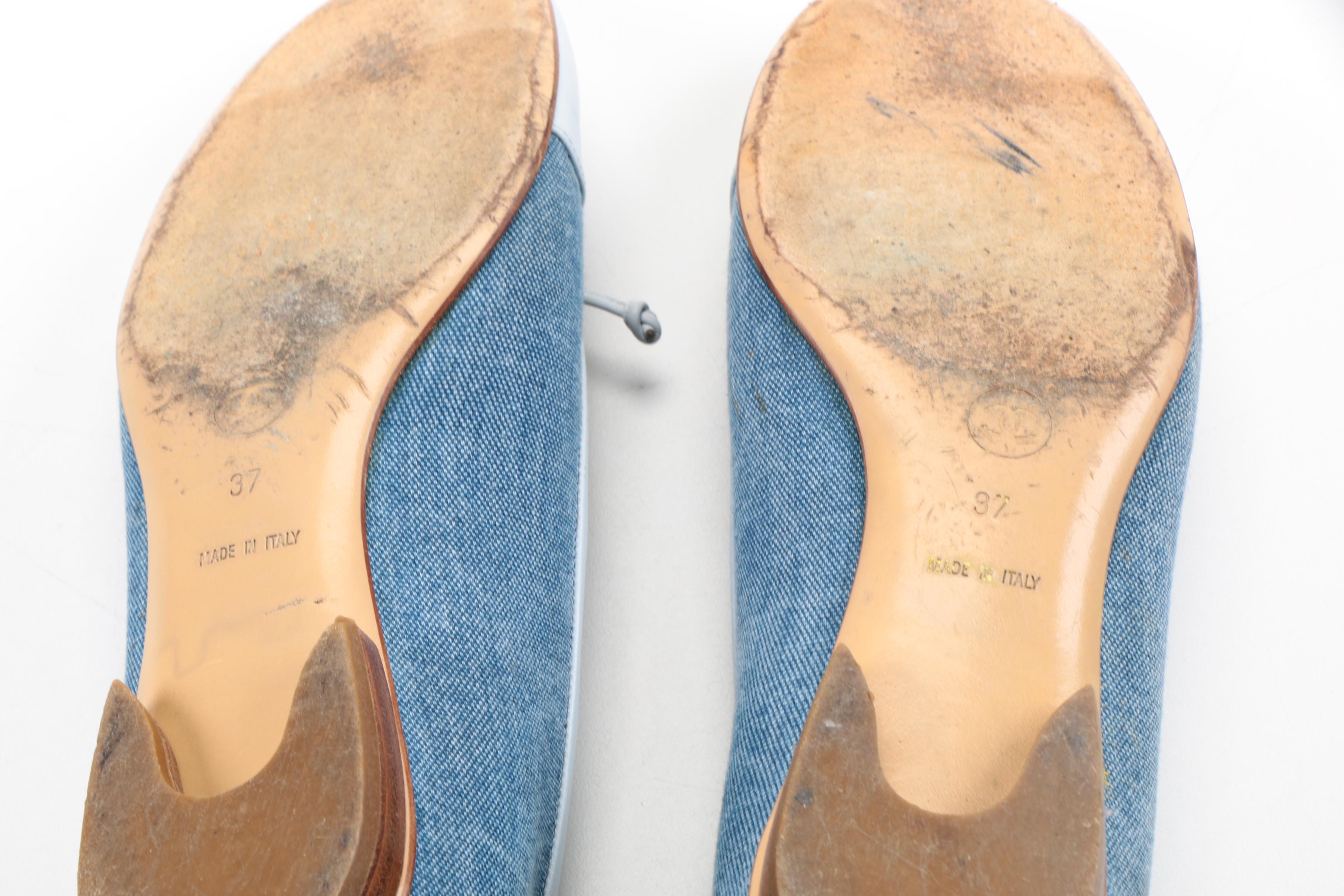 Chanel Four Leaf Clover Ballet Flats