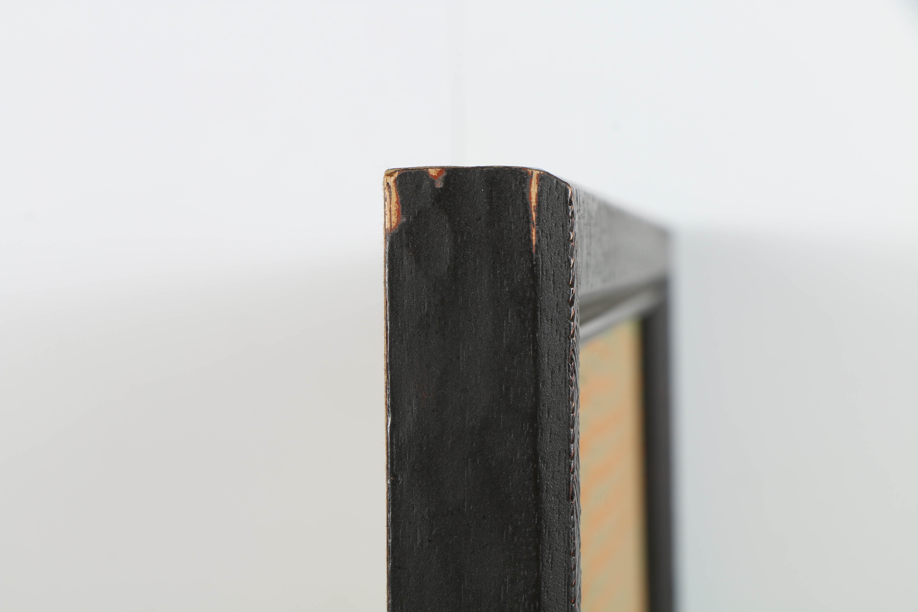 Jacques Lamy Mixed Media Composition on Board of a Forested Landscape