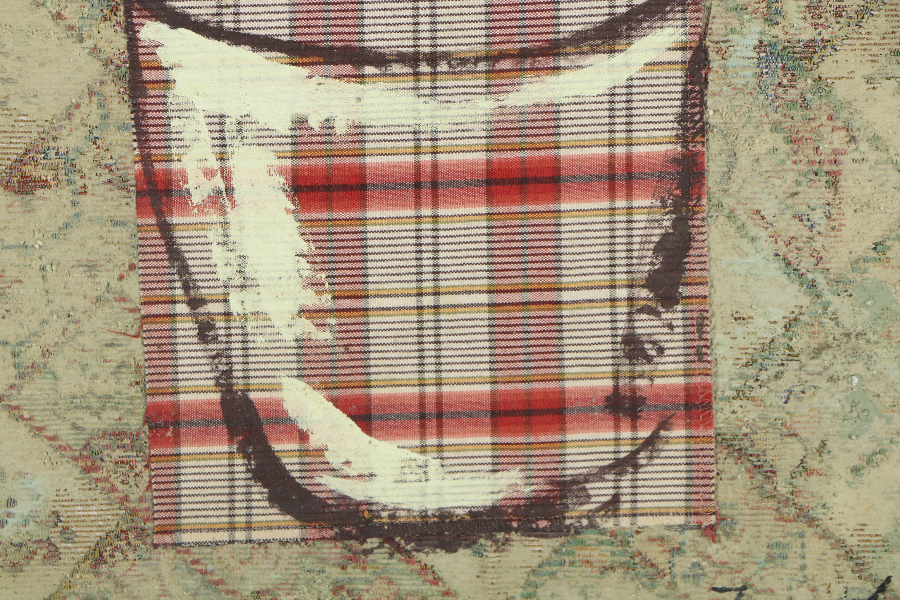 Jacques Lamy Mixed Media Painting on Board of Floral Still Life