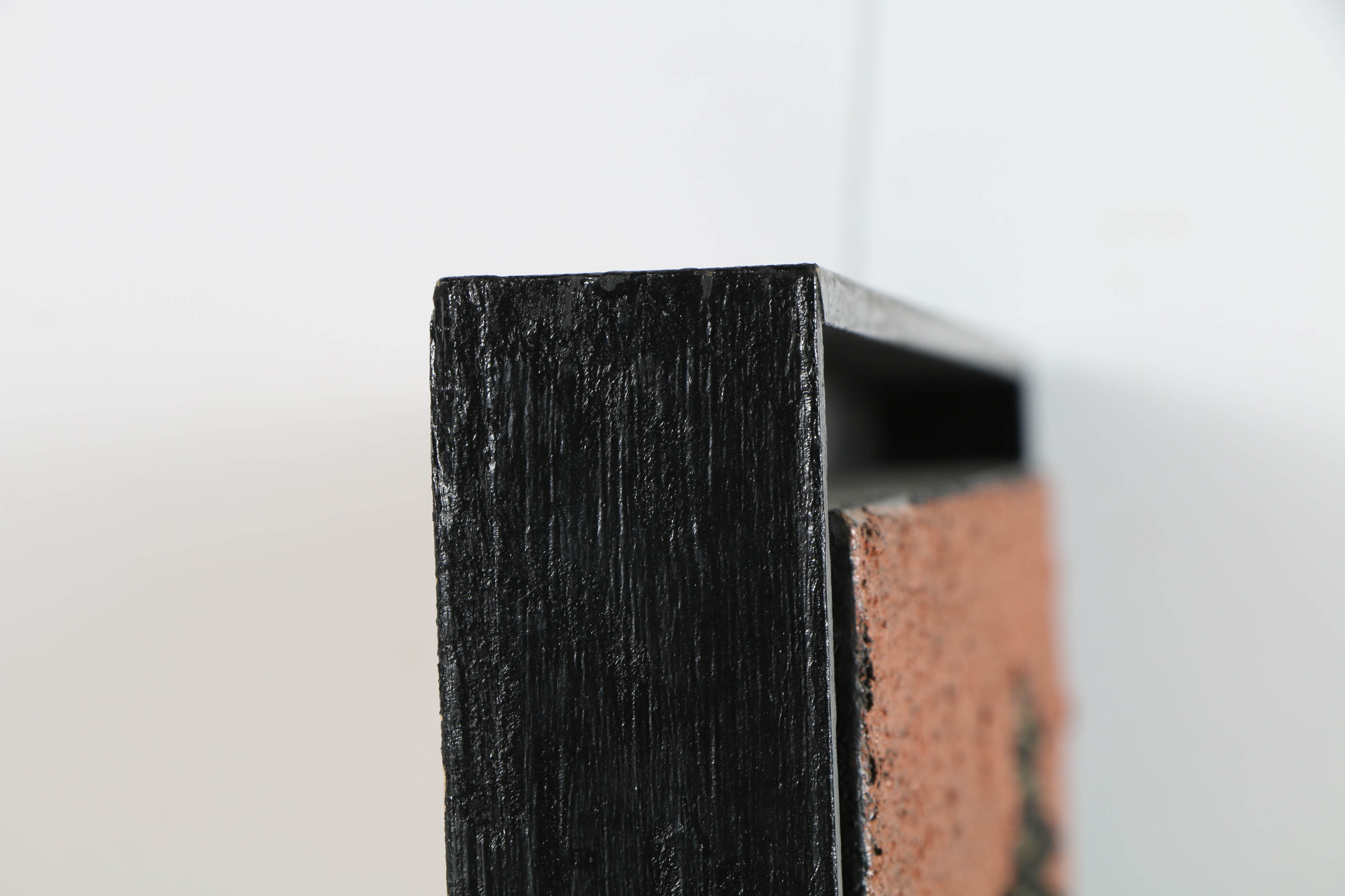 Jacques Lamy Plaster Painting on Board Floral Still Life