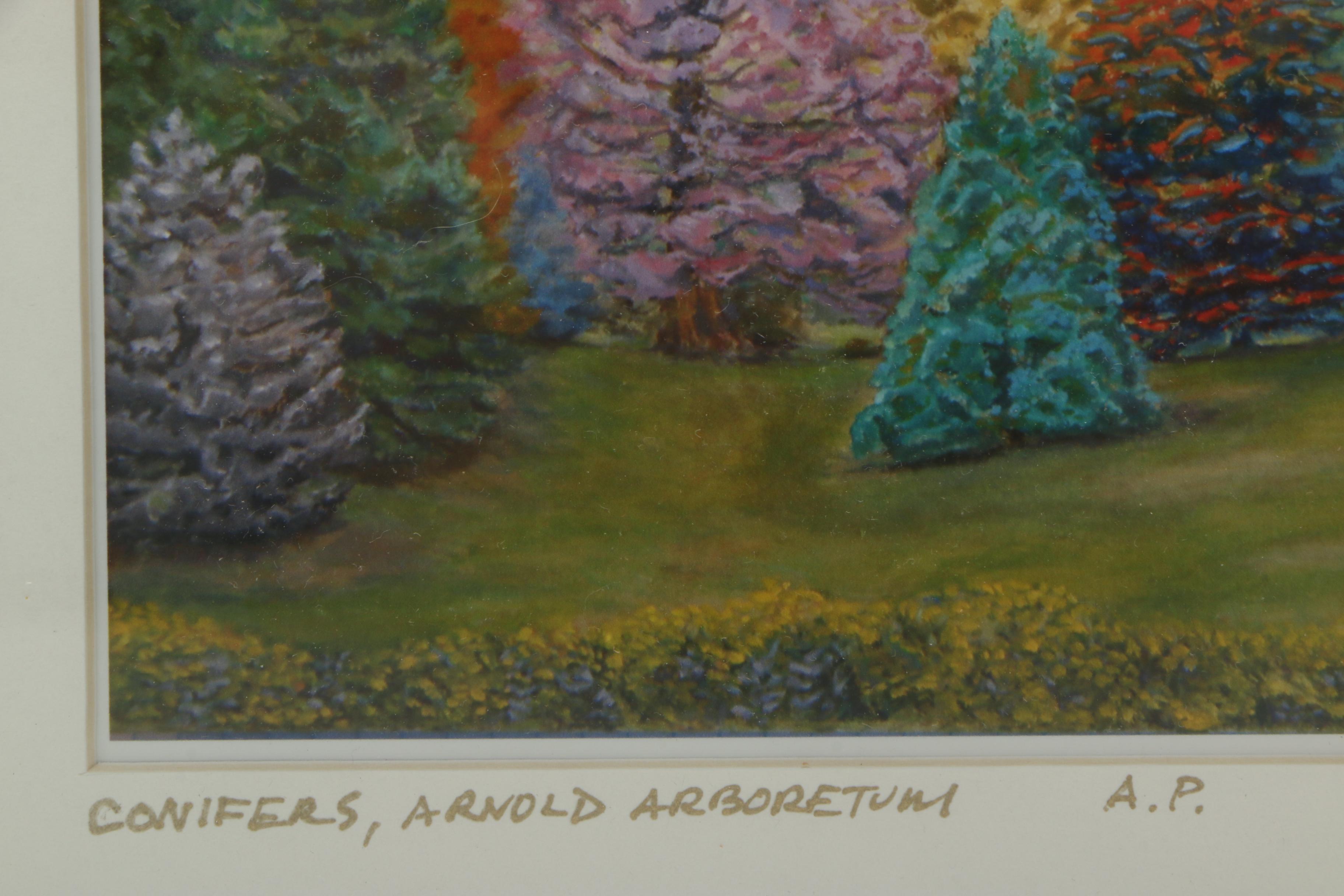 David E. Mynott II Signed Artist Proof Reproduction Print on Paper