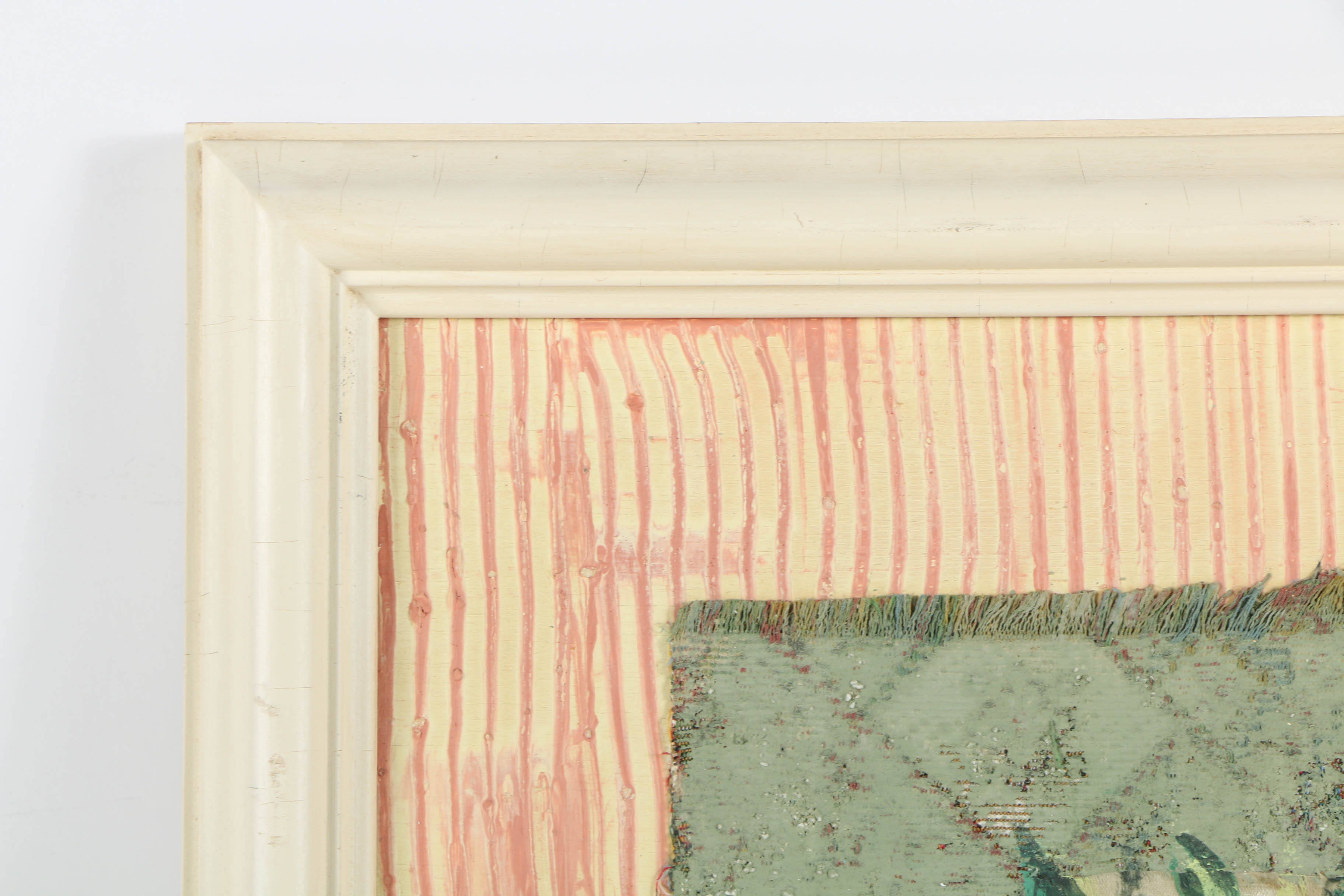 Jacques Lamy Mixed Media Composition on Board of a Still-Life of Roses